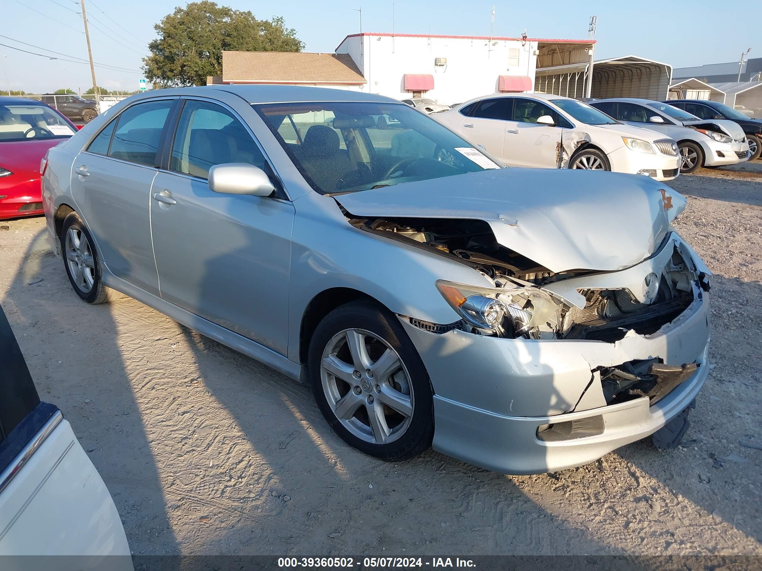 TOYOTA CAMRY 2007 4t1bk46k67u025308