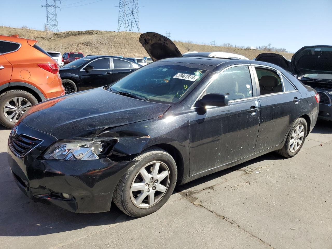 TOYOTA CAMRY 2007 4t1bk46k67u038544