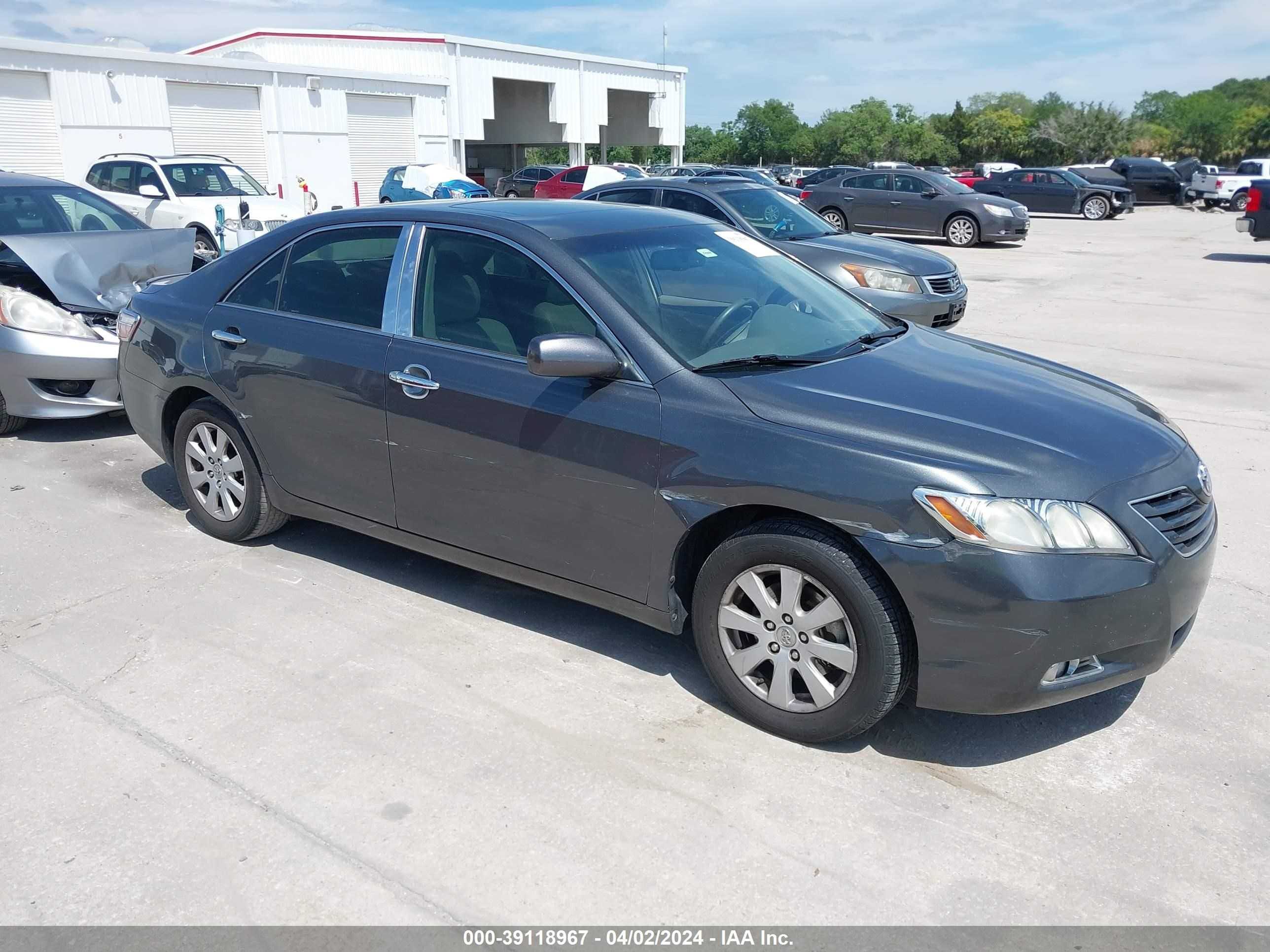 TOYOTA CAMRY 2007 4t1bk46k67u526361