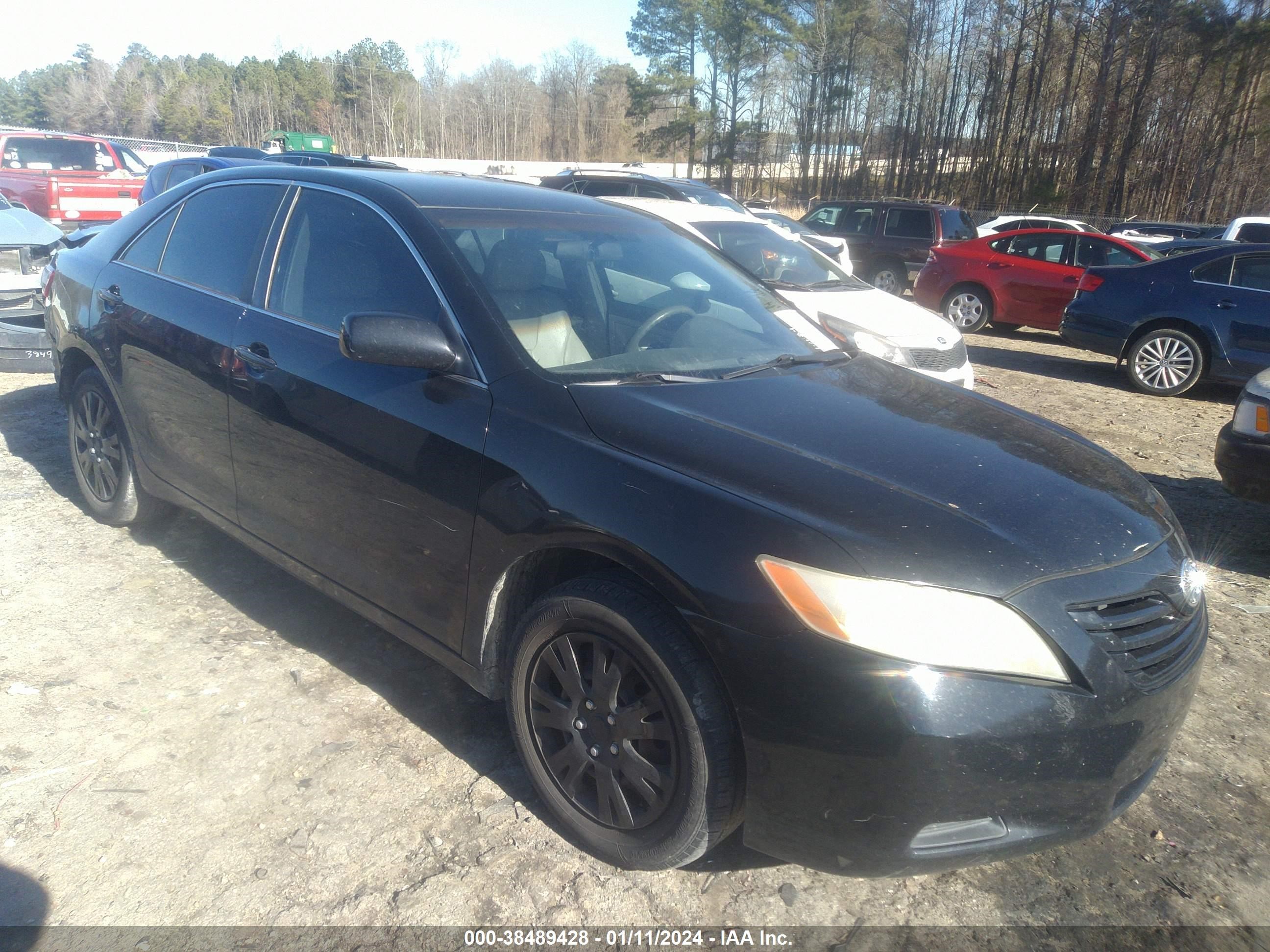 TOYOTA CAMRY 2007 4t1bk46k67u528935