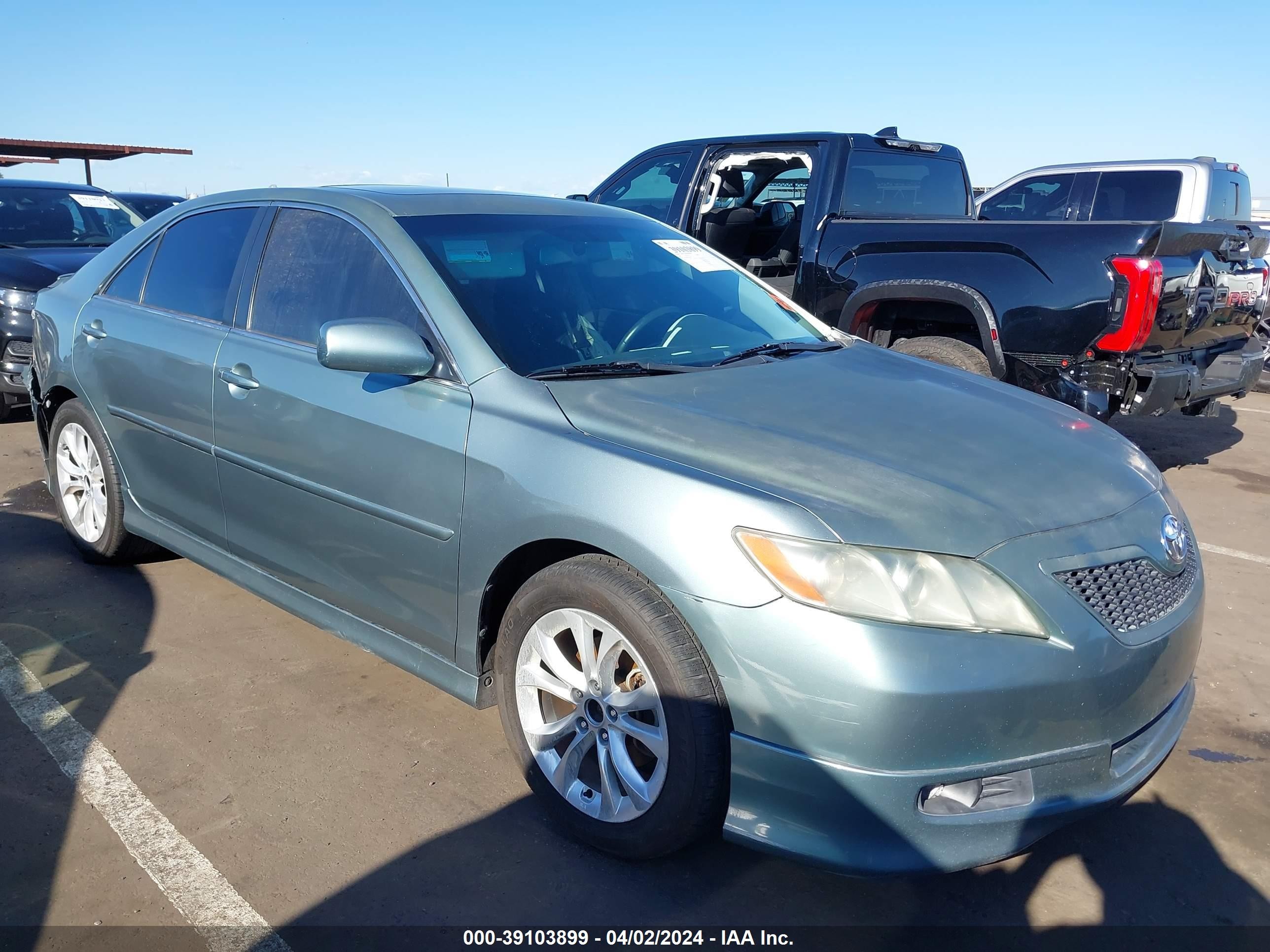 TOYOTA CAMRY 2007 4t1bk46k67u539708