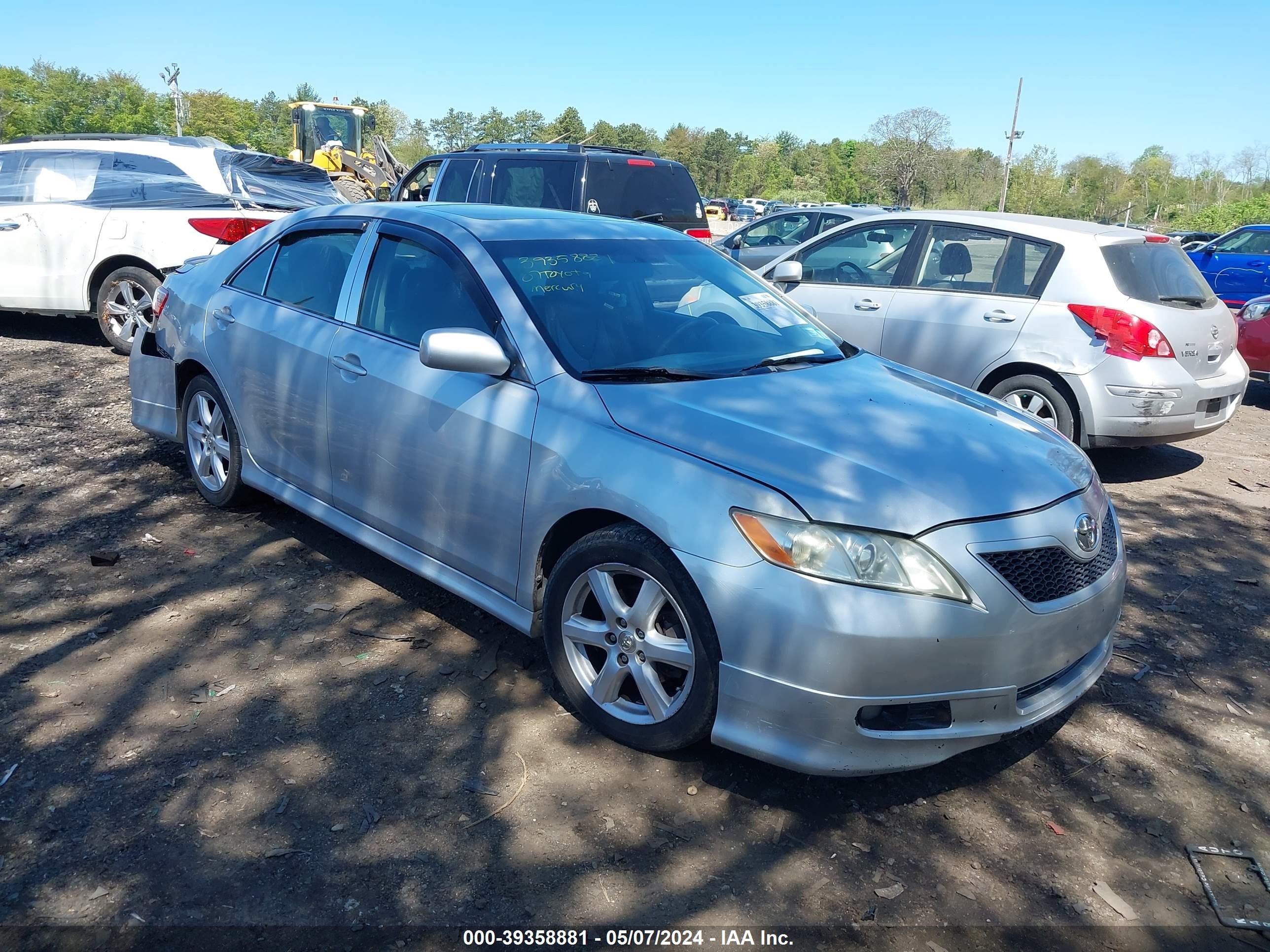 TOYOTA CAMRY 2007 4t1bk46k67u539952