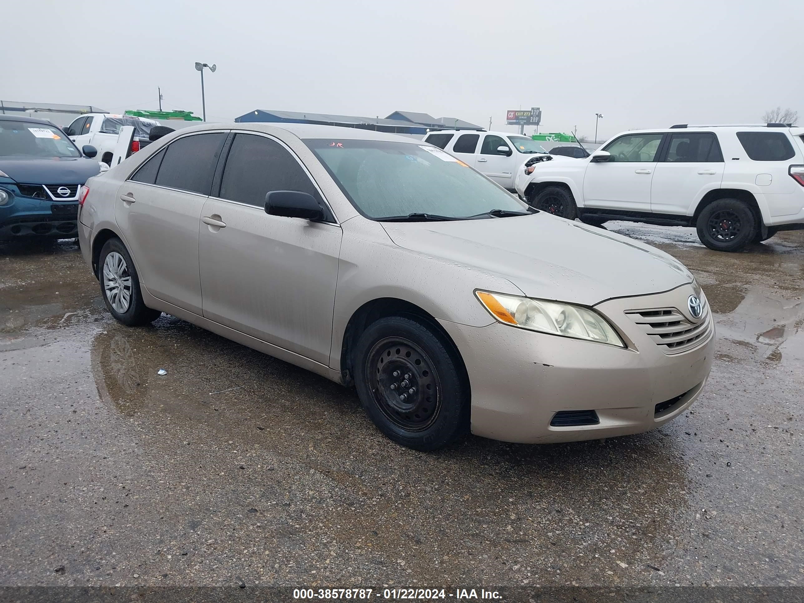 TOYOTA CAMRY 2008 4t1bk46k784568054