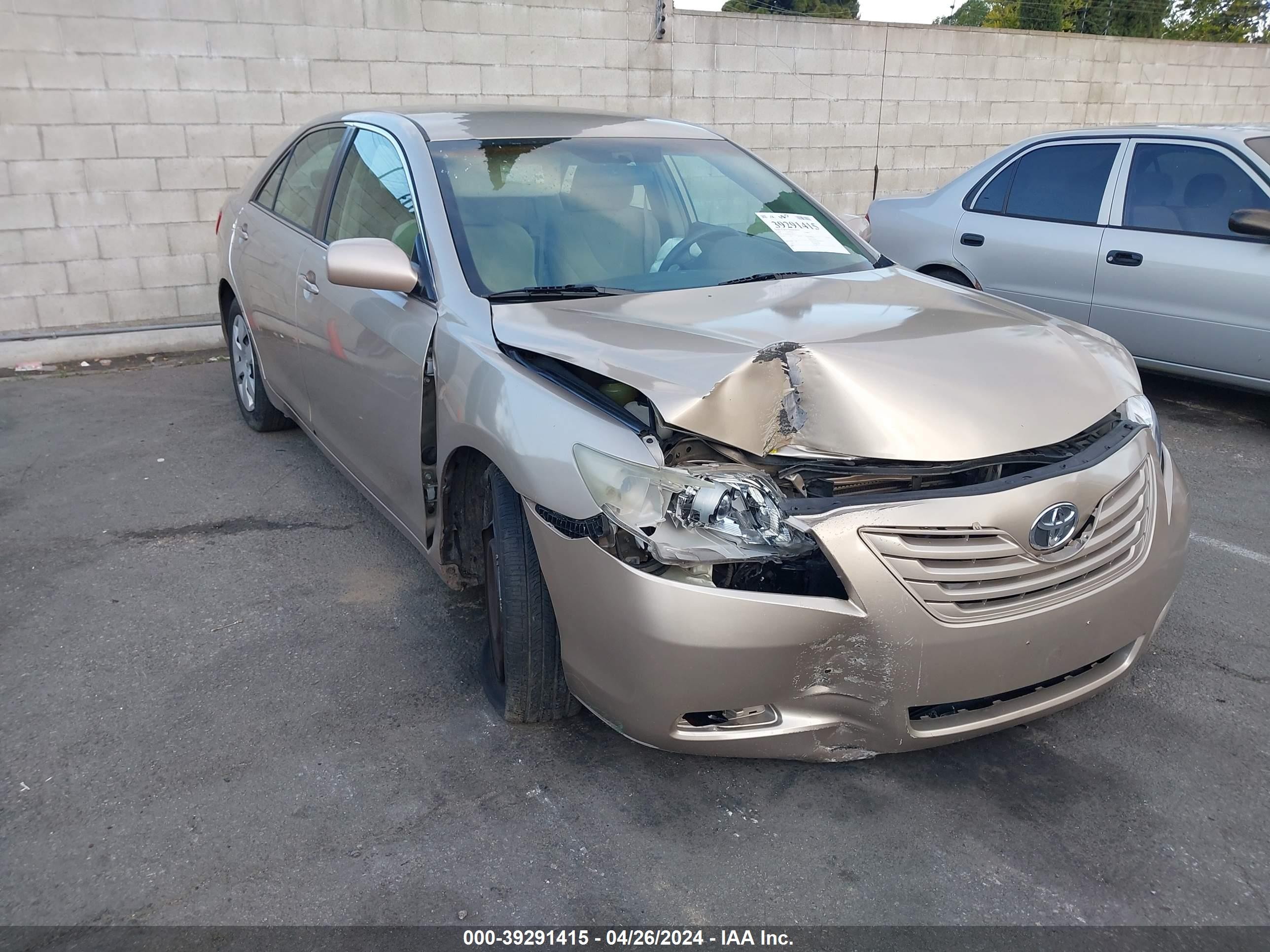 TOYOTA CAMRY 2008 4t1bk46k78u067651