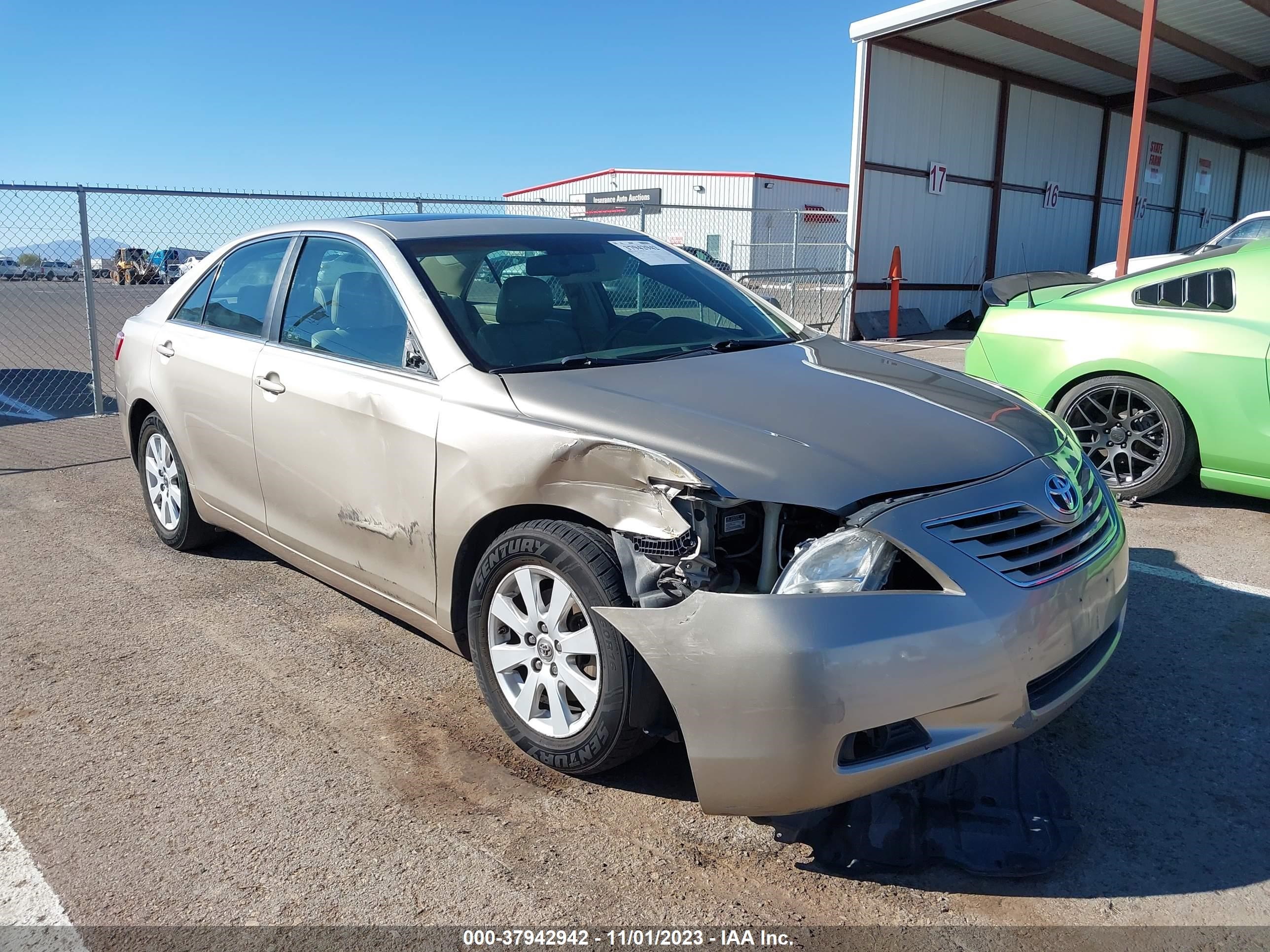 TOYOTA CAMRY 2007 4t1bk46k87u018781