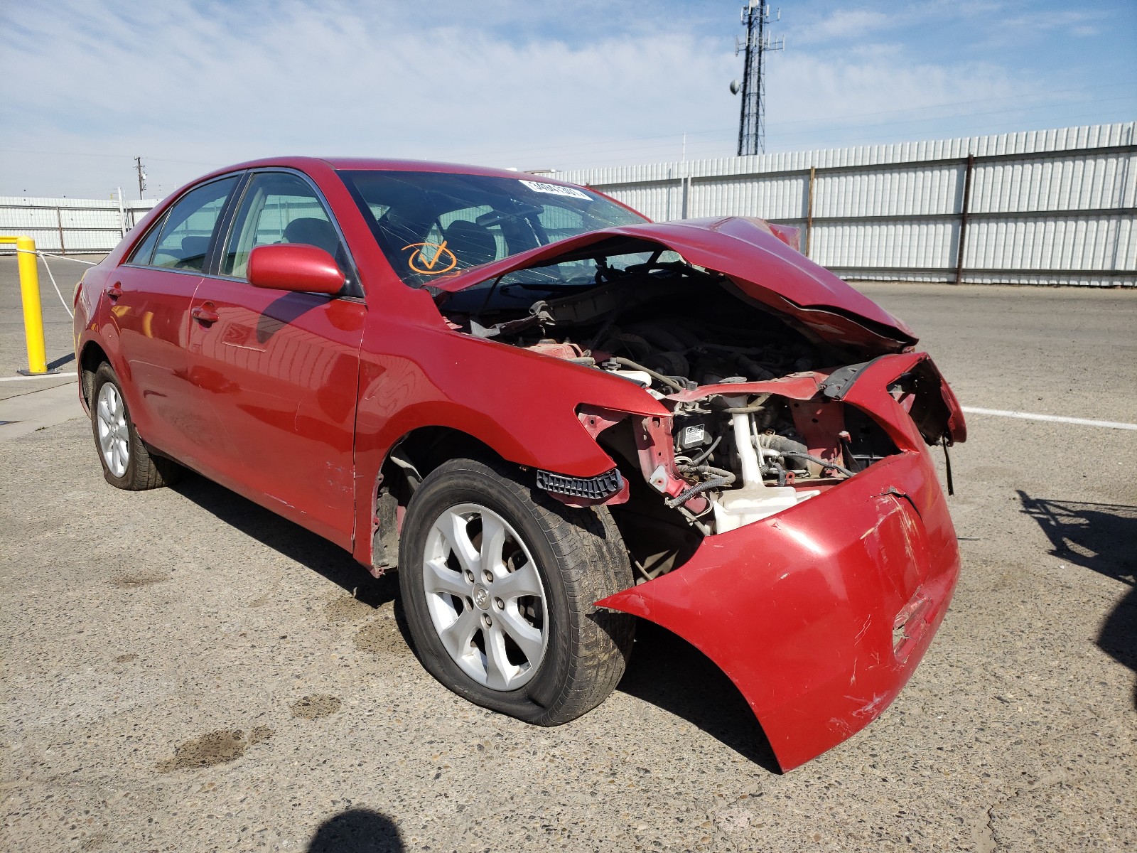 TOYOTA CAMRY LE 2007 4t1bk46k87u019333