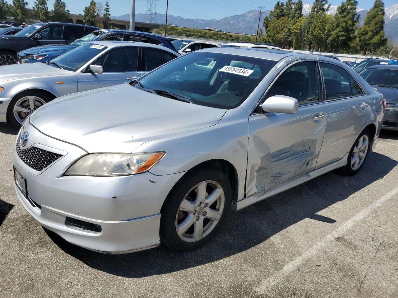 TOYOTA CAMRY 2007 4t1bk46k87u046497