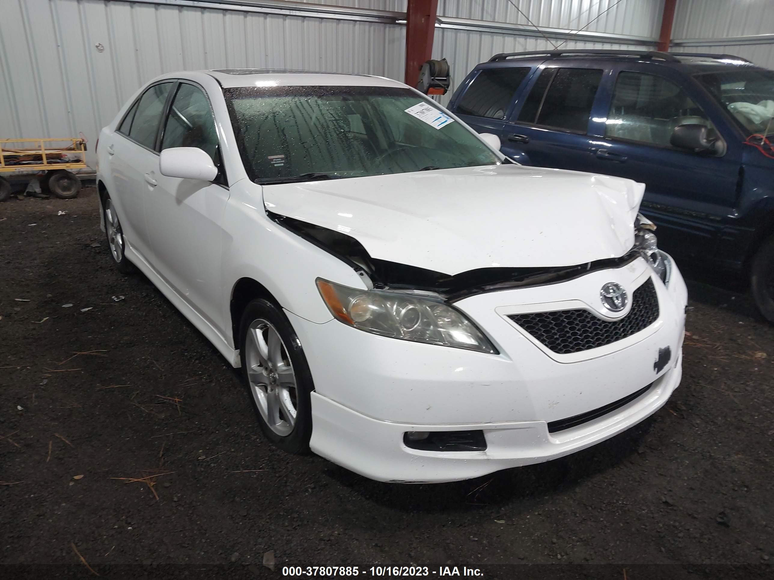 TOYOTA CAMRY 2007 4t1bk46k87u506175