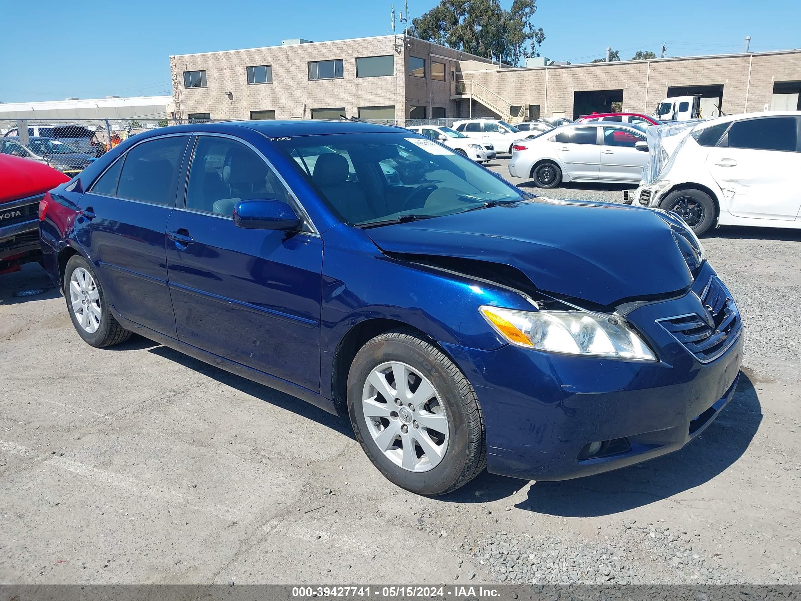 TOYOTA CAMRY 2007 4t1bk46k97u003335