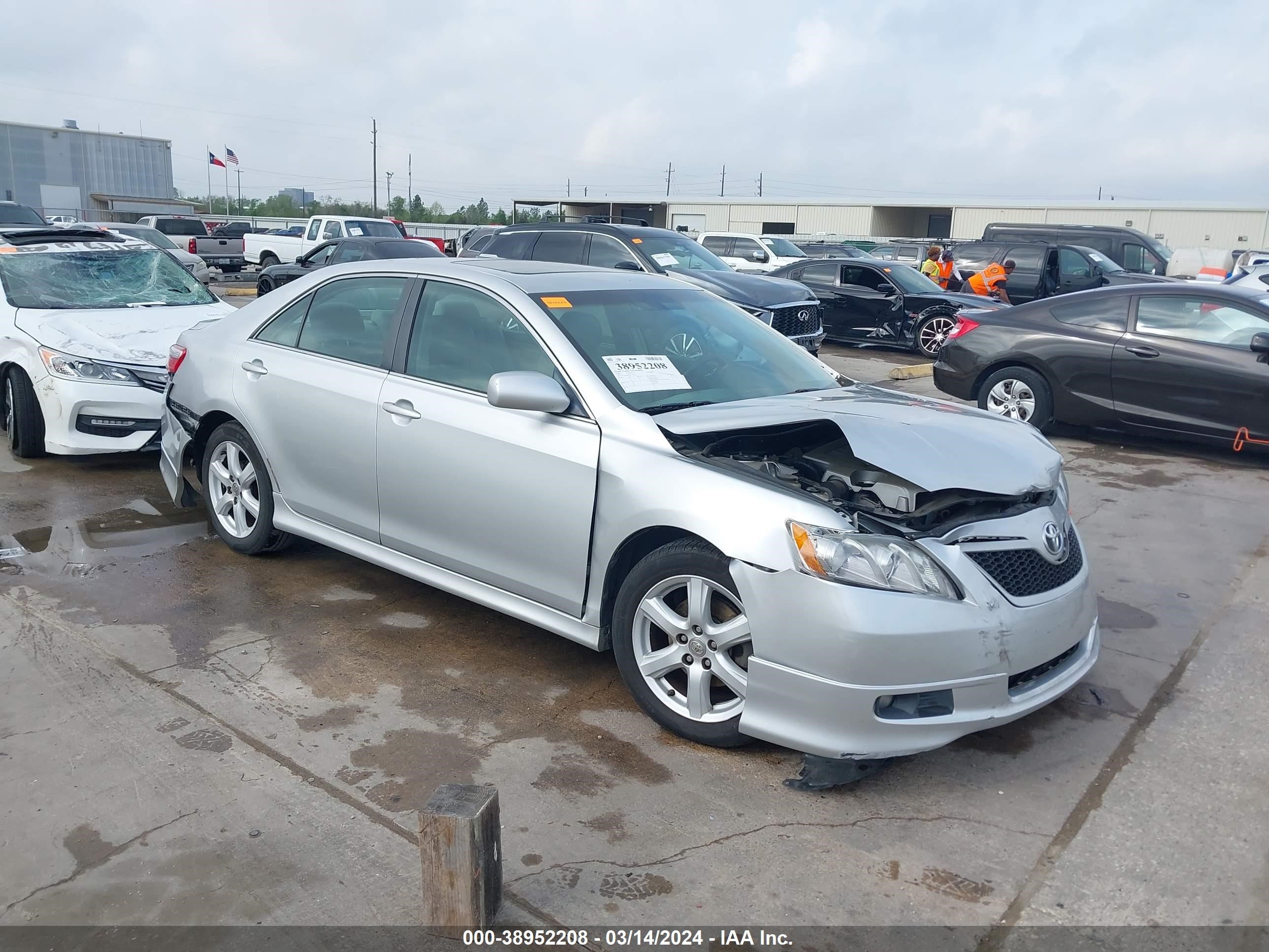 TOYOTA CAMRY 2008 4t1bk46k98u570145