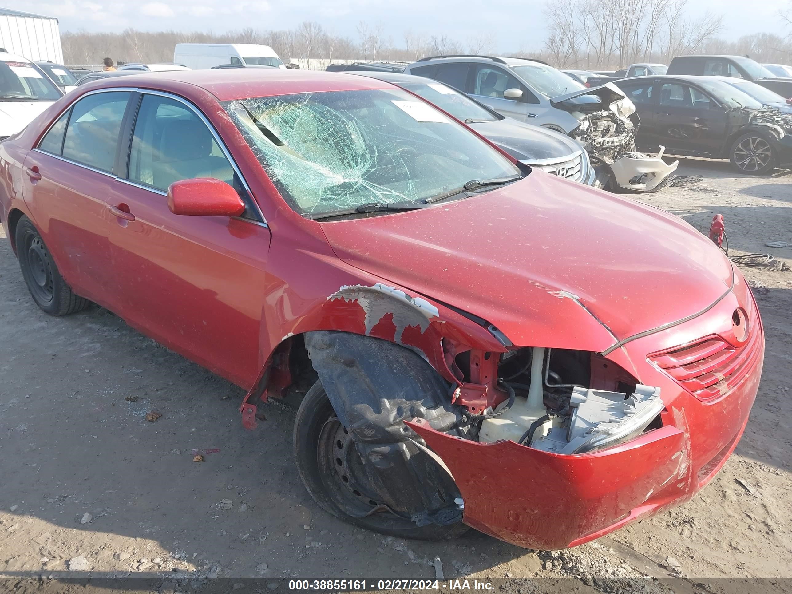 TOYOTA CAMRY 2007 4t1bk46kx7u015932