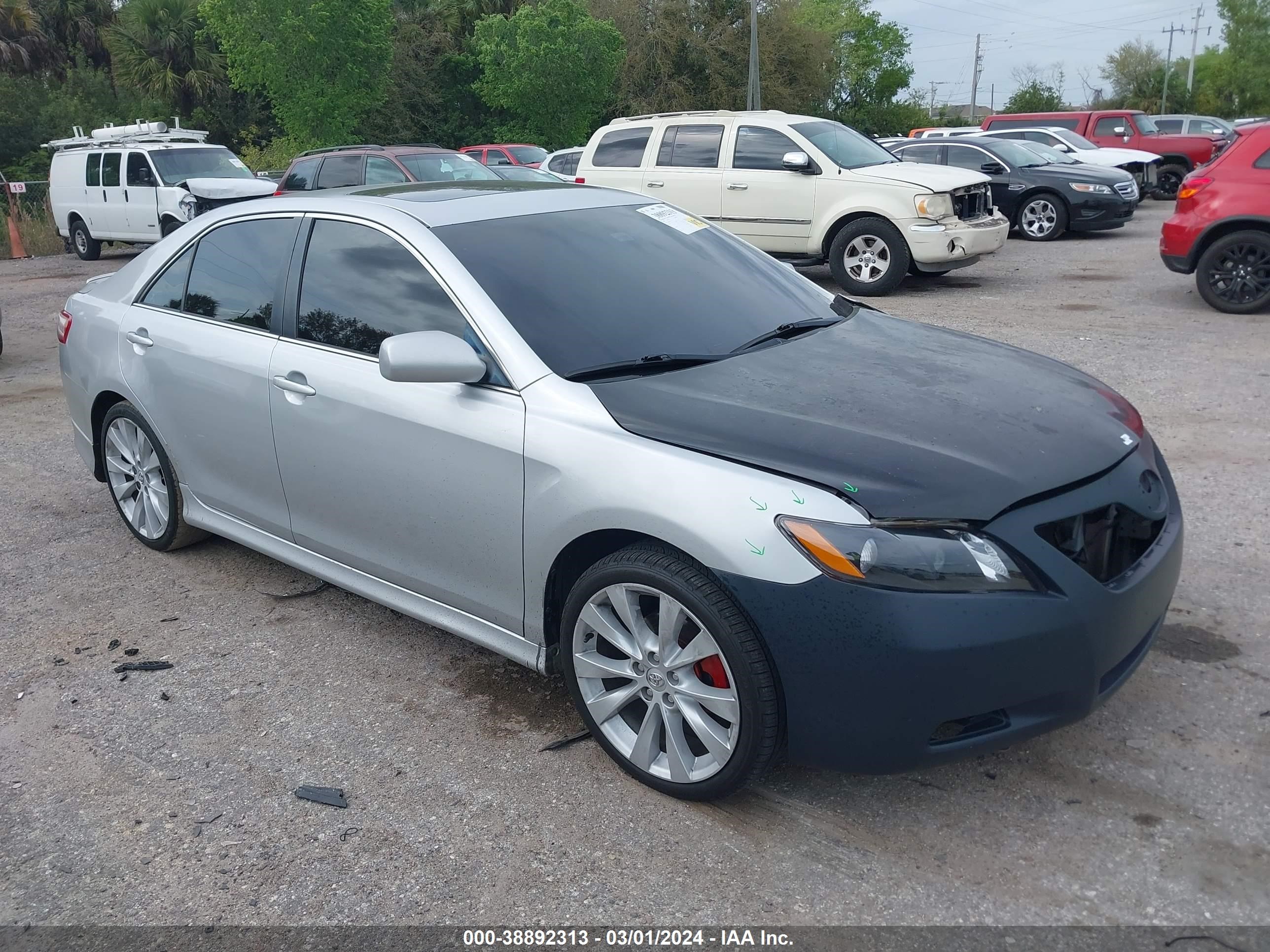 TOYOTA CAMRY 2007 4t1bk46kx7u032701