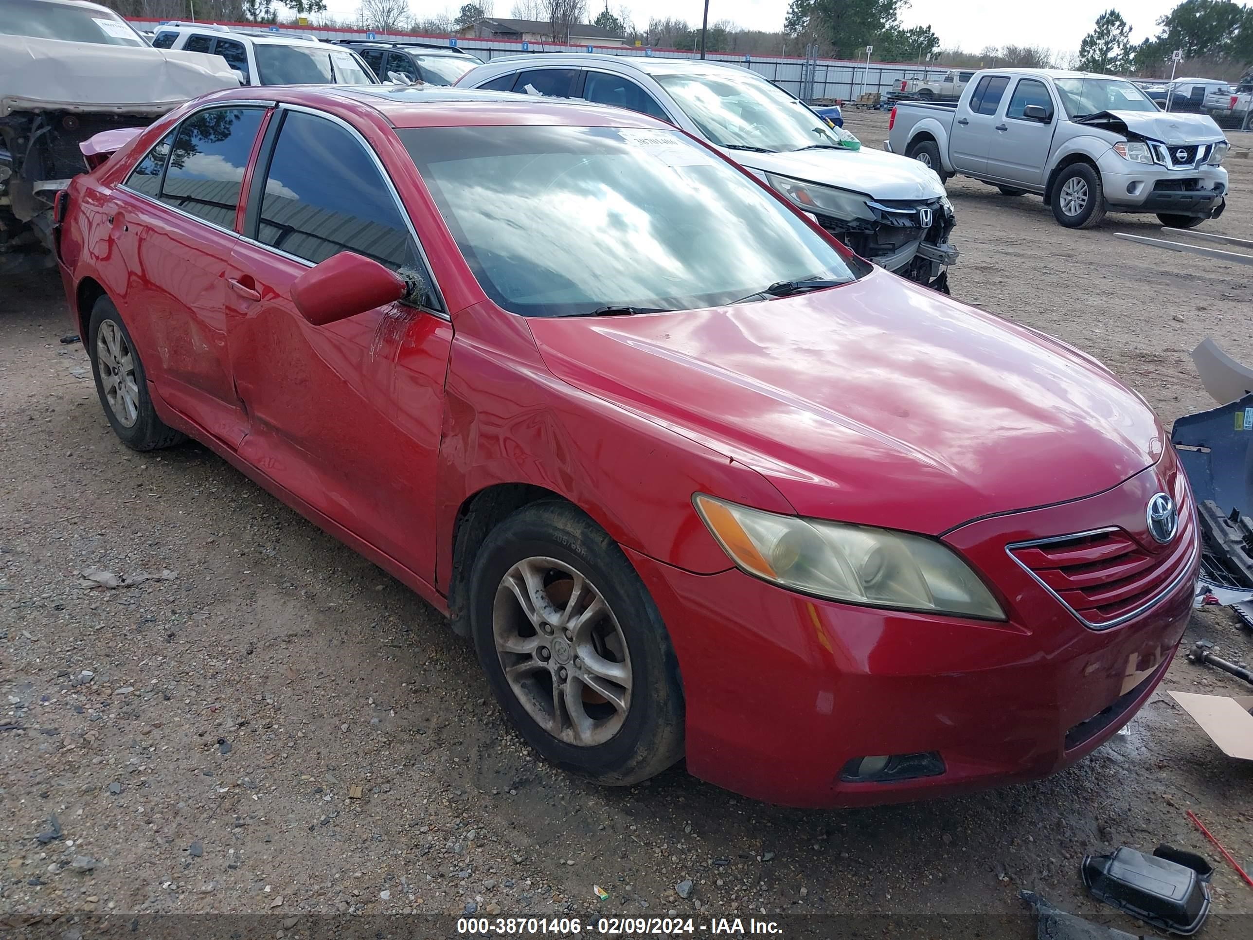 TOYOTA CAMRY 2007 4t1bk46kx7u043049