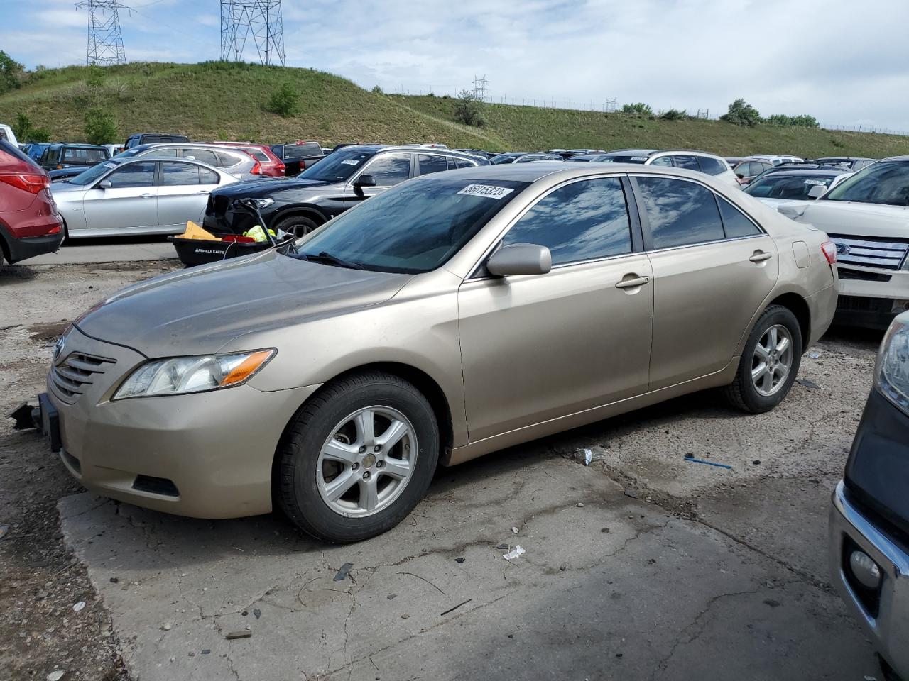 TOYOTA CAMRY 2007 4t1bk46kx7u051488