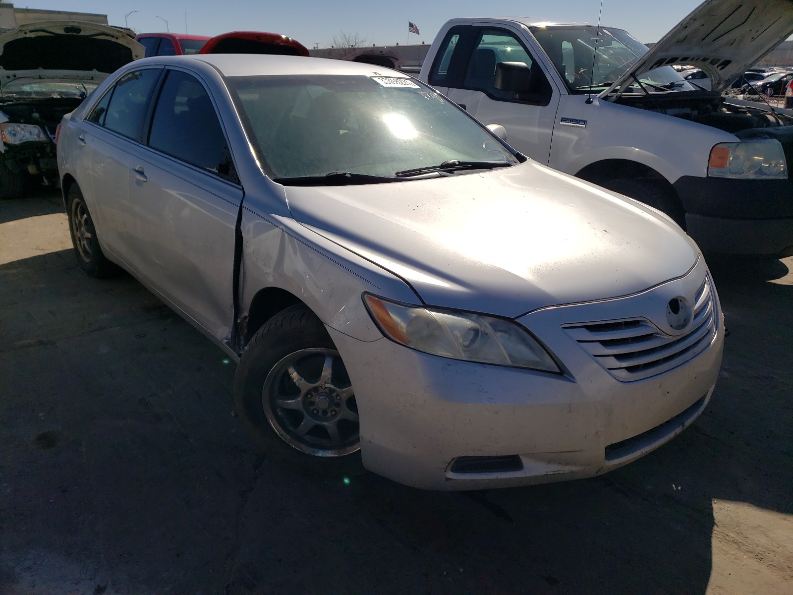 TOYOTA CAMRY LE 2007 4t1bk46kx7u051975