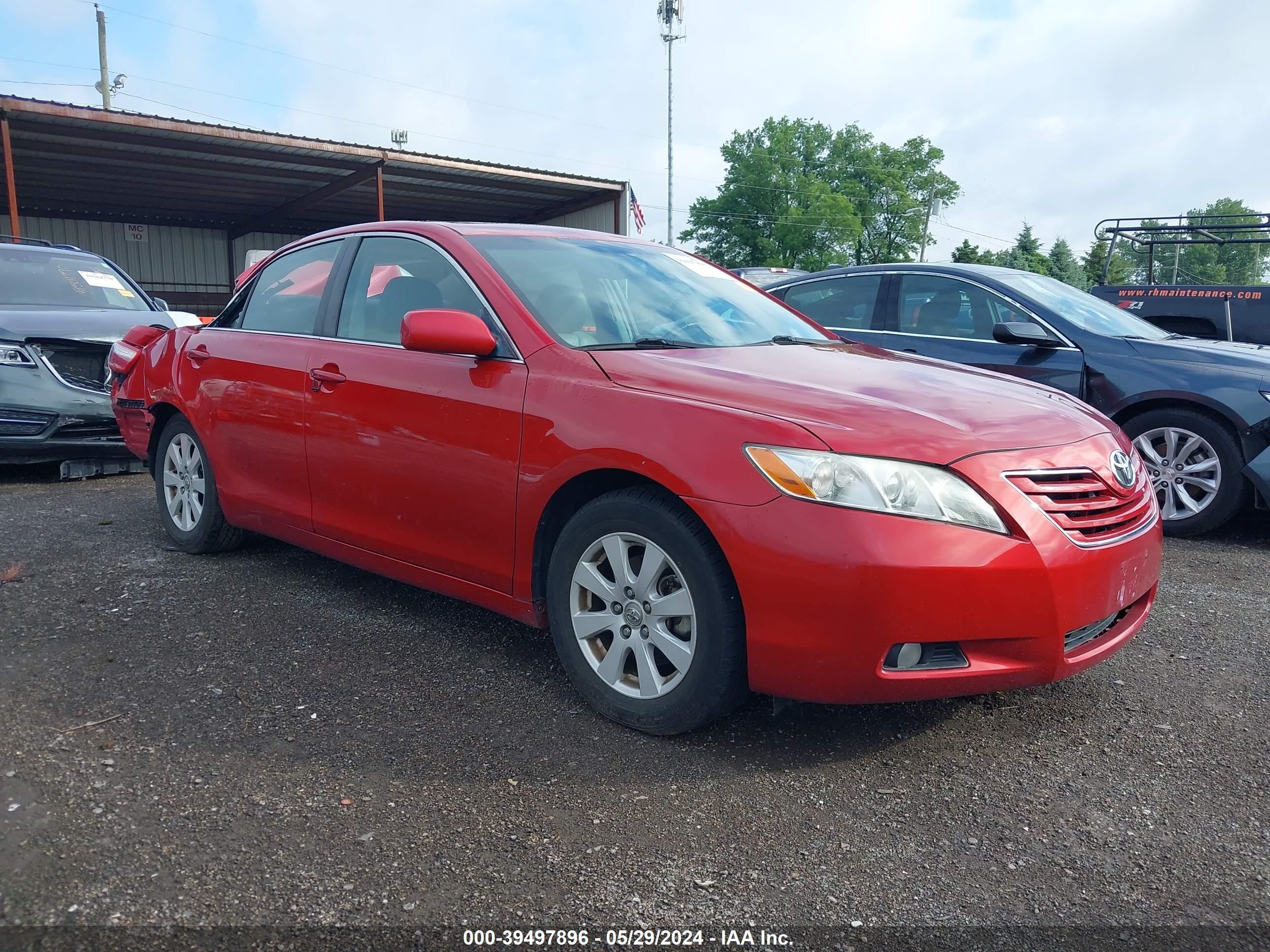 TOYOTA CAMRY 2008 4t1bk46kx8u060628