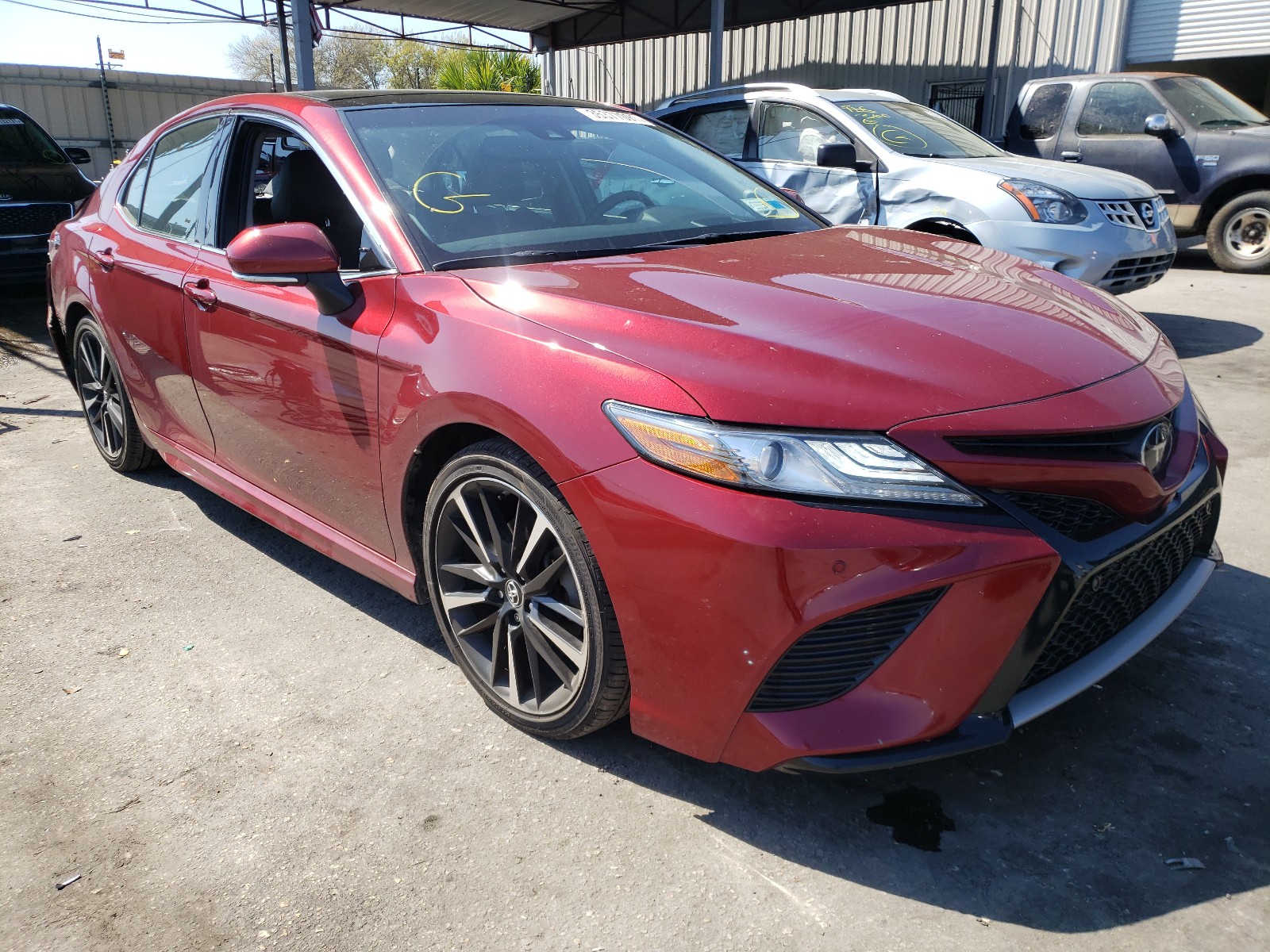 TOYOTA CAMRY XSE 2018 4t1bz1hk0ju502183