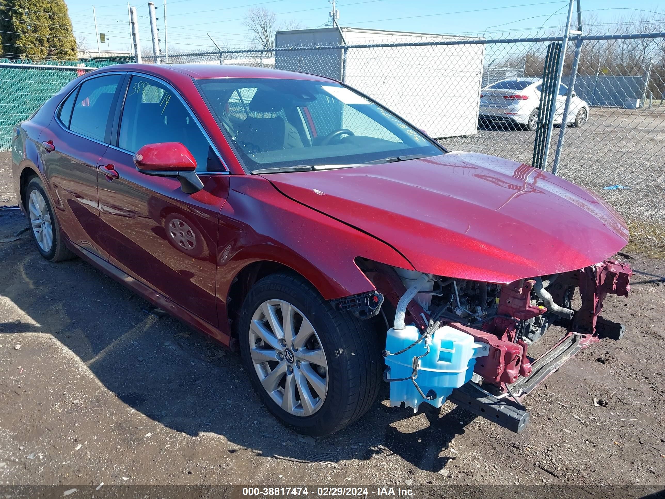 TOYOTA CAMRY 2020 4t1c11ak0lu311050