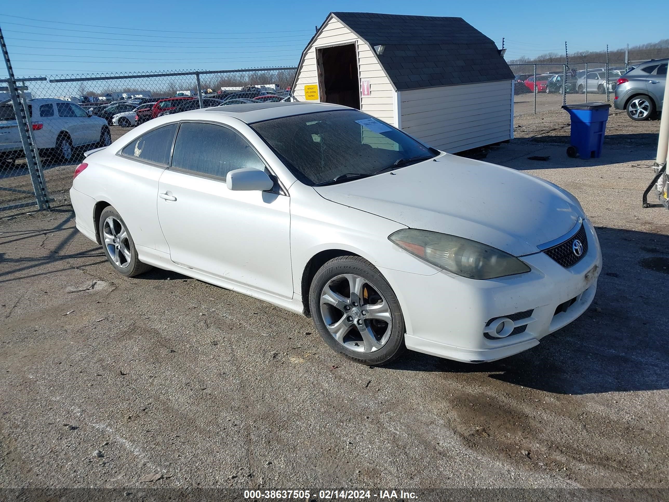 TOYOTA CAMRY SOLARA 2007 4t1ca30p07u123014