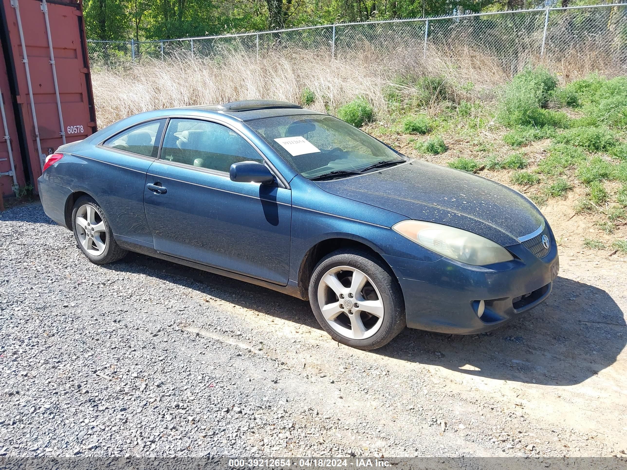 TOYOTA CAMRY SOLARA 2004 4t1ca30px4u014555