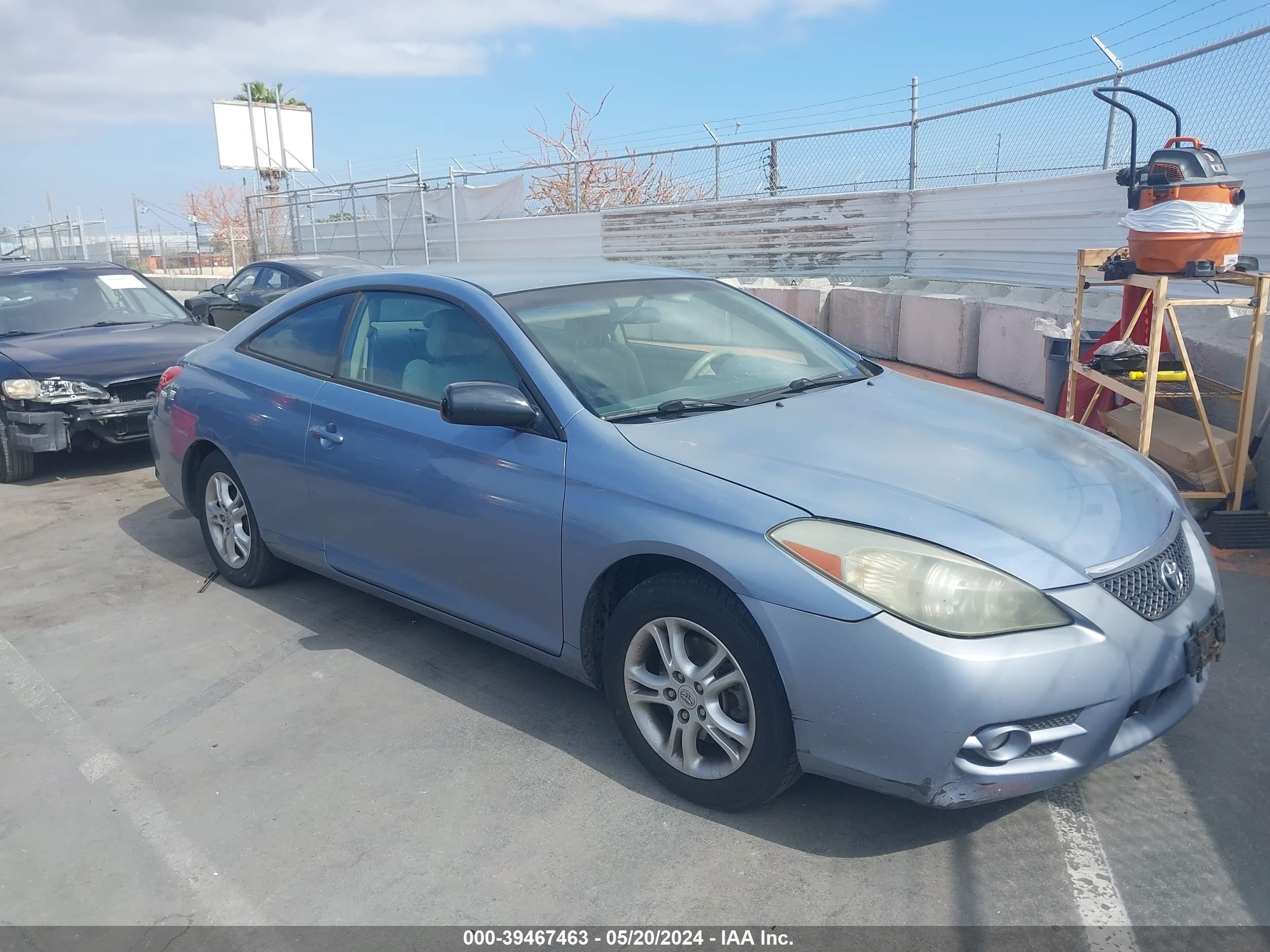 TOYOTA CAMRY SOLARA 2007 4t1ce30p27u760720