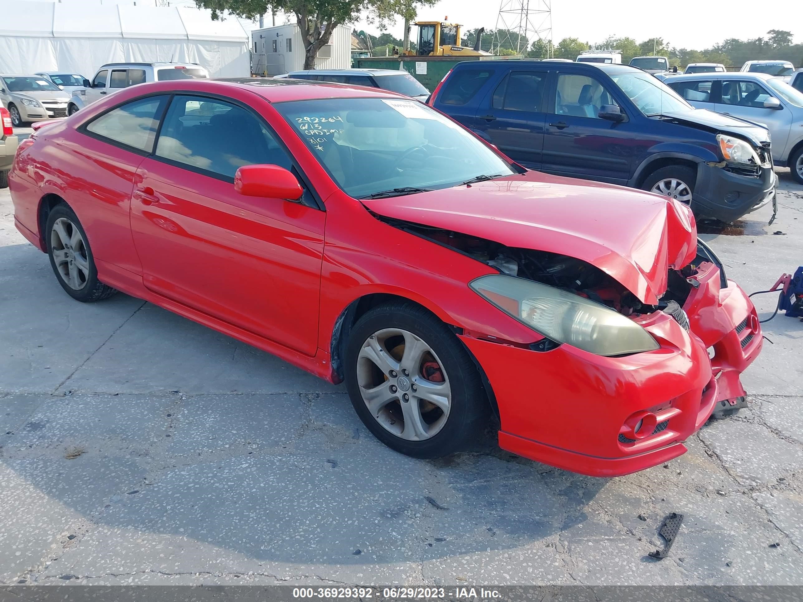 TOYOTA CAMRY SOLARA 2008 4t1ce30p28u765014