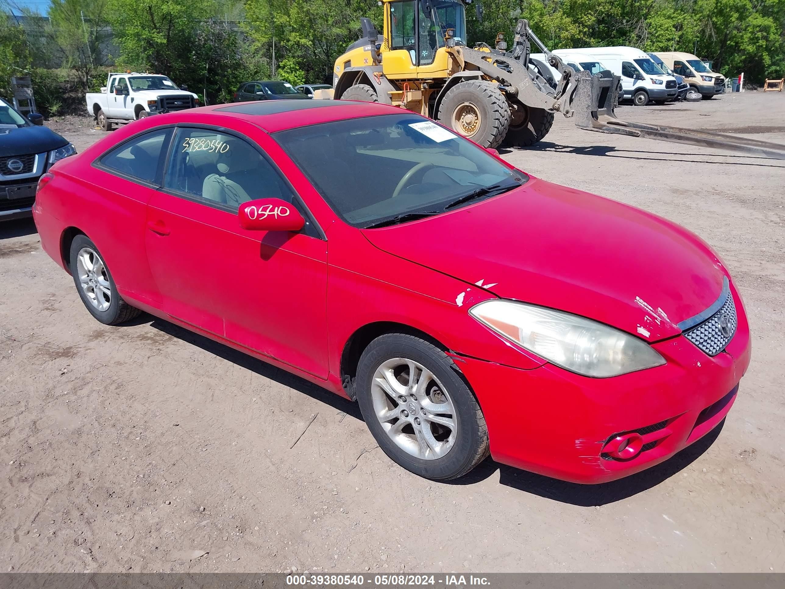 TOYOTA CAMRY SOLARA 2007 4t1ce30p37u757017