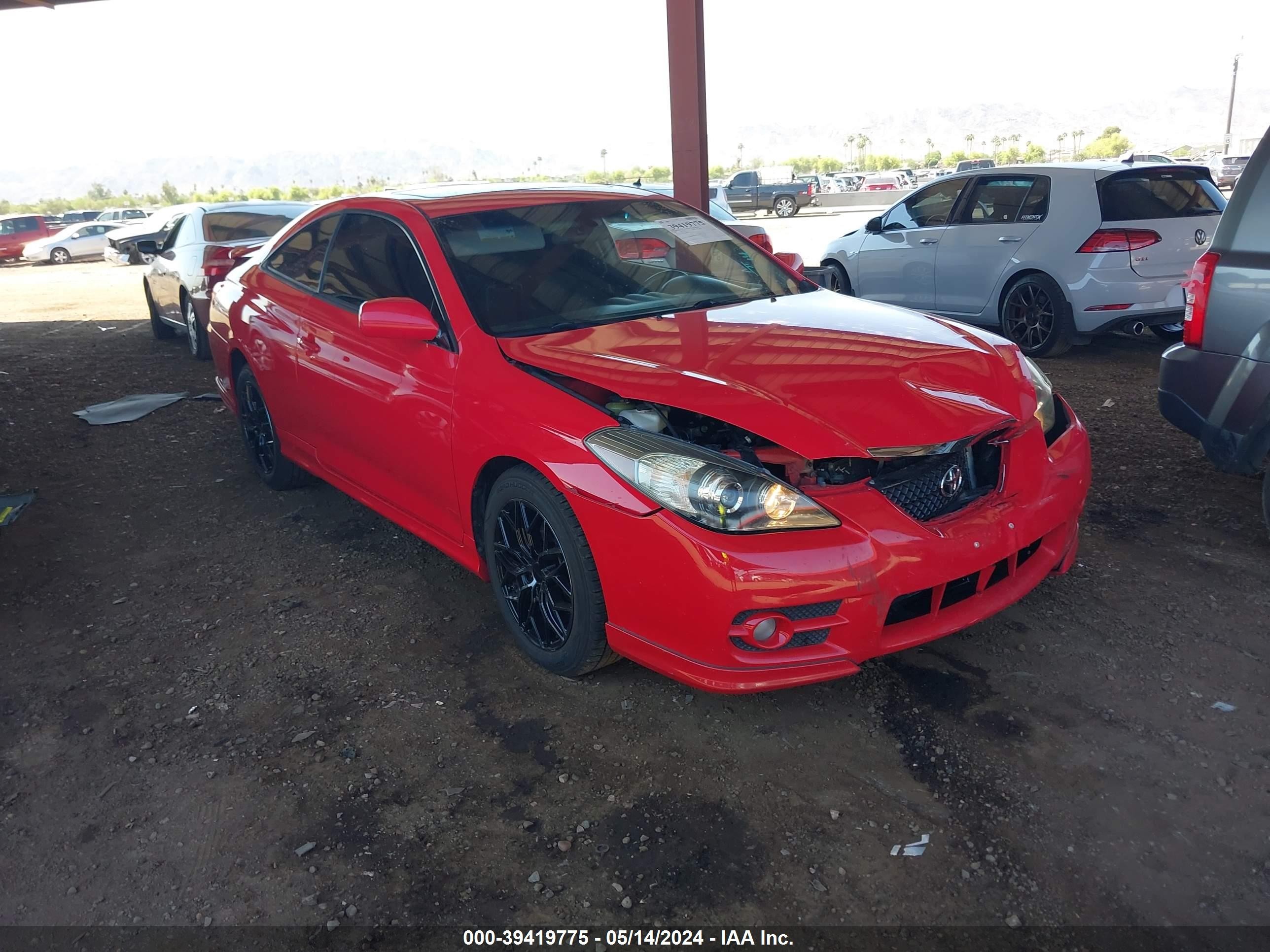 TOYOTA CAMRY SOLARA 2007 4t1ce30p47u759228