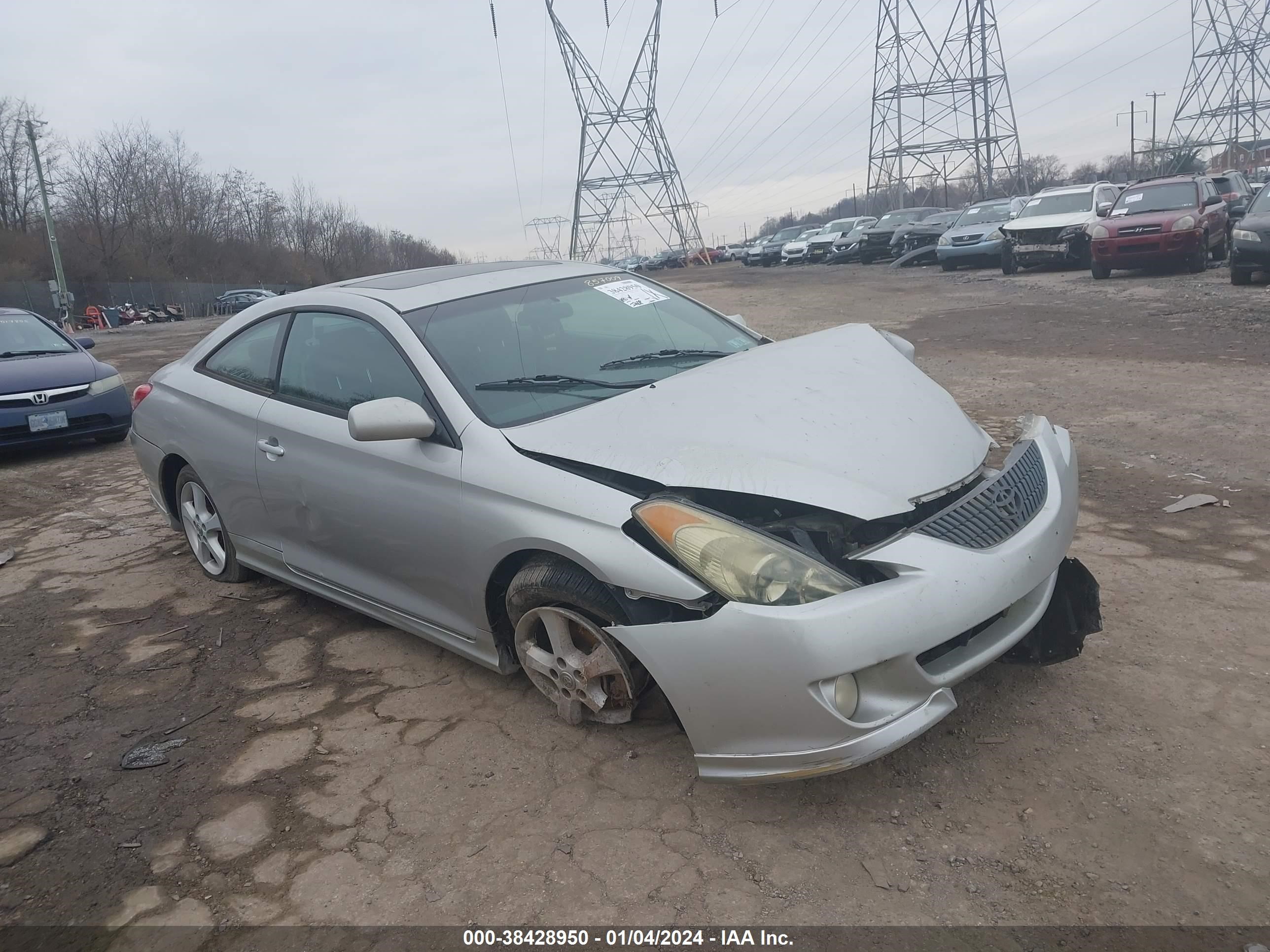 TOYOTA CAMRY SOLARA 2004 4t1ce38p04u857009