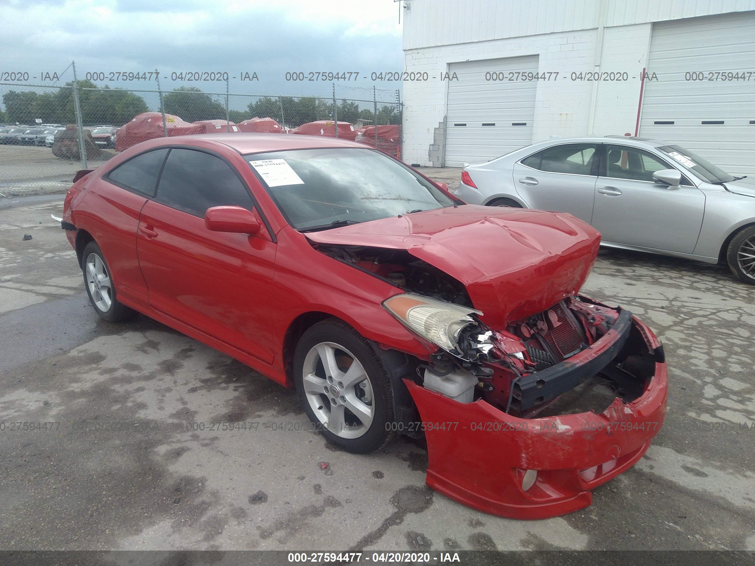 TOYOTA CAMRY SOLARA 2005 4t1ce38p05u971836