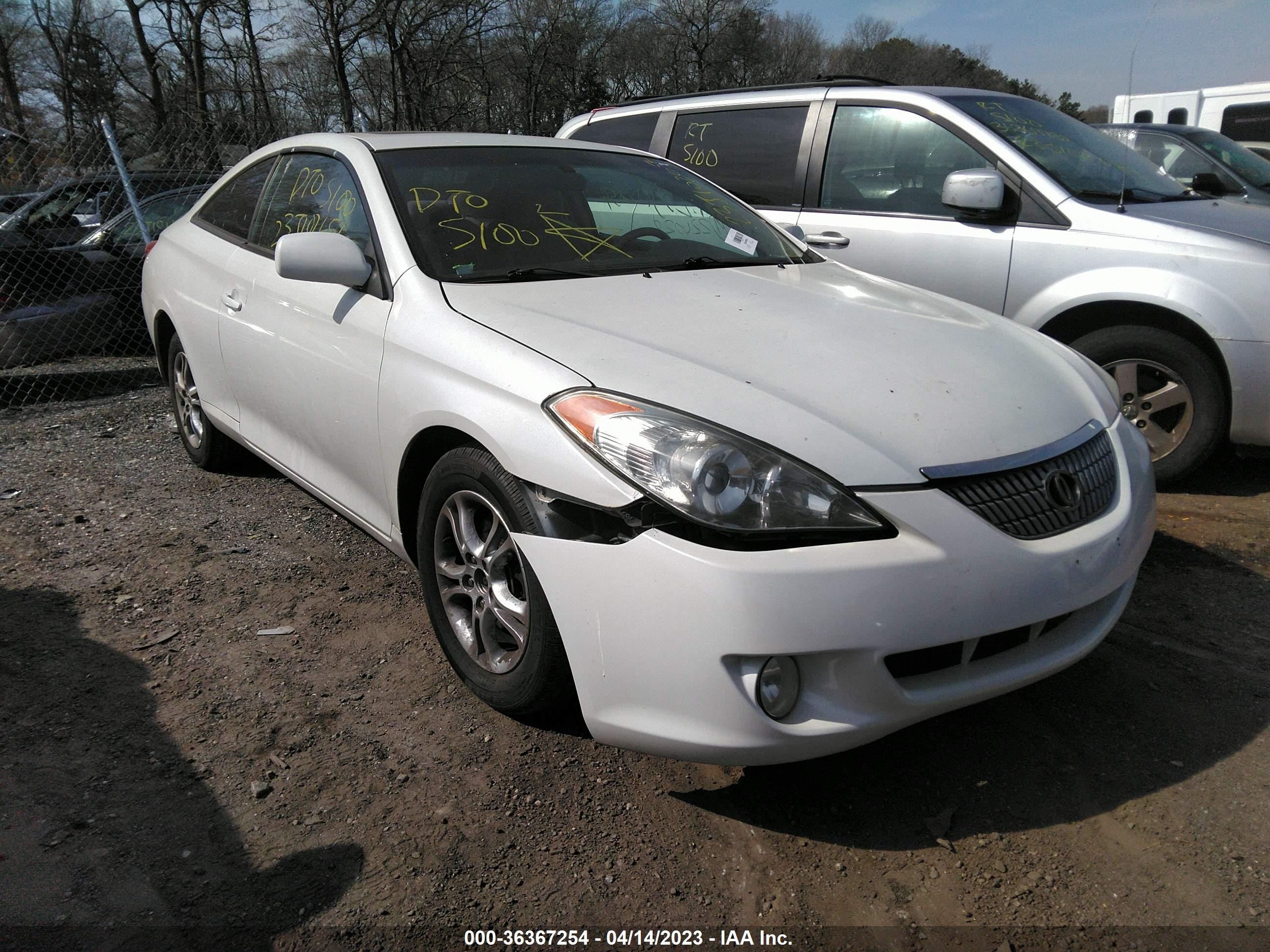 TOYOTA CAMRY SOLARA 2004 4t1ce38p34u840088