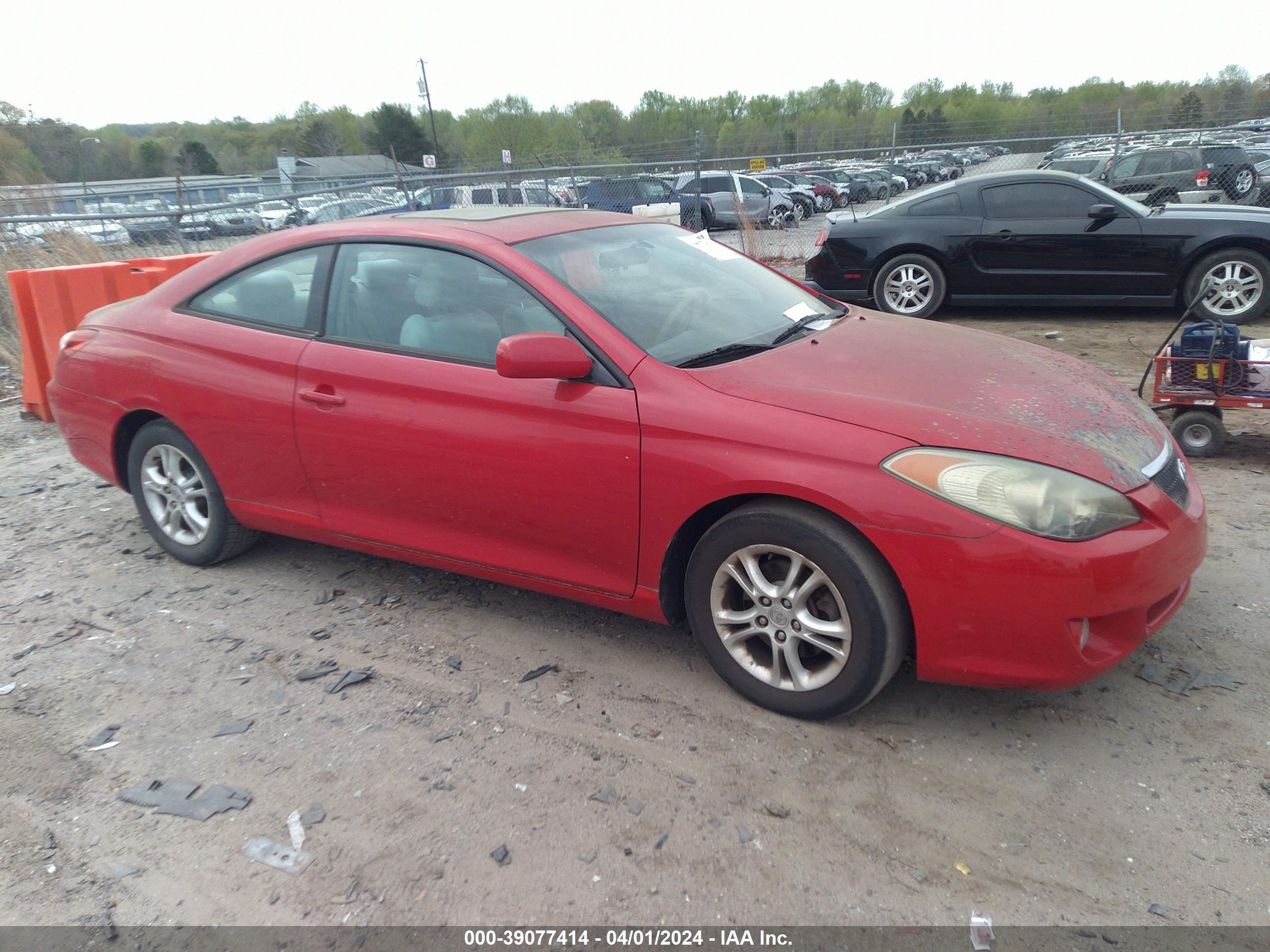 TOYOTA CAMRY SOLARA 2006 4t1ce38p86u729345