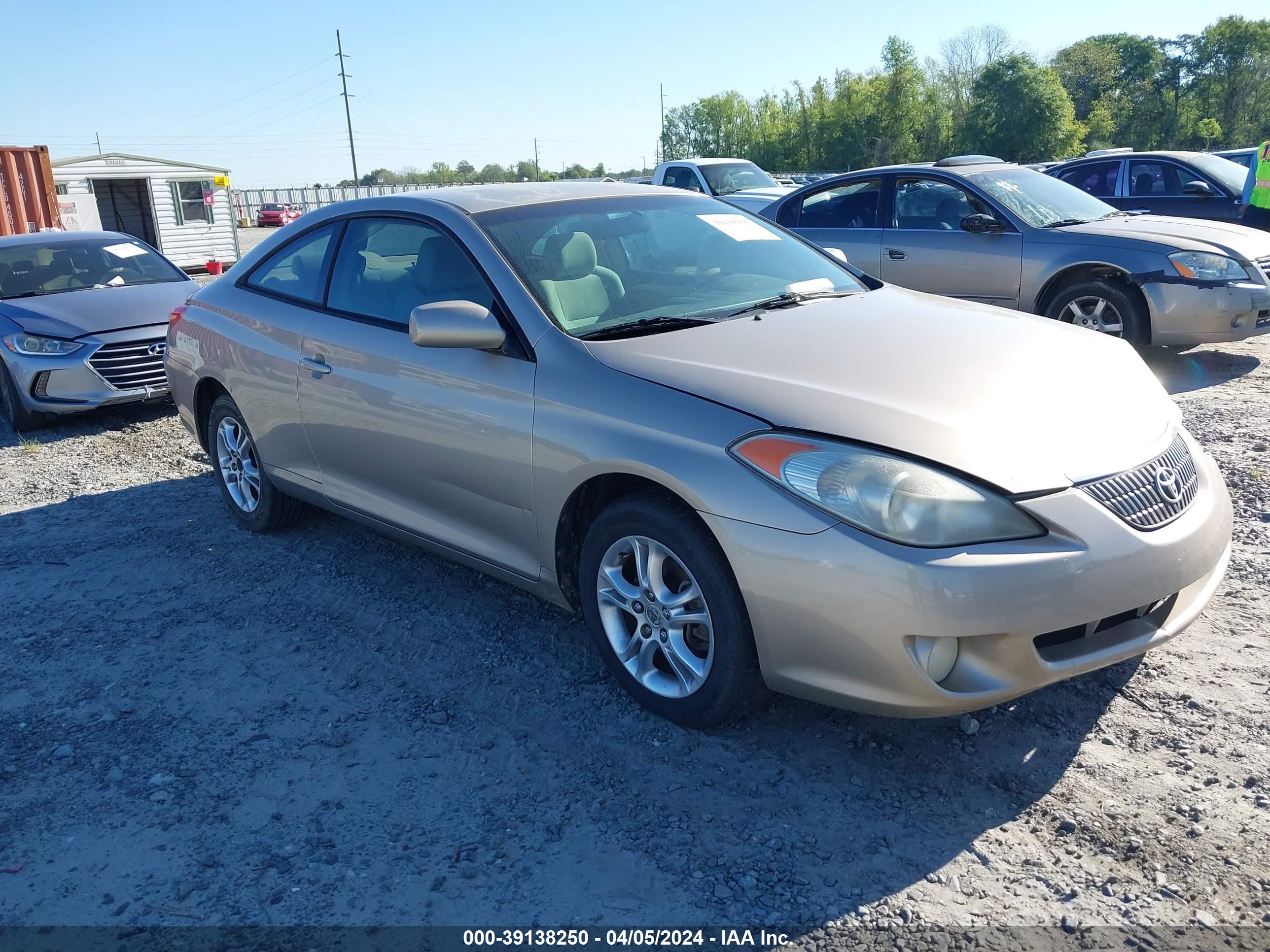 TOYOTA CAMRY SOLARA 2005 4t1ce38p95u976565