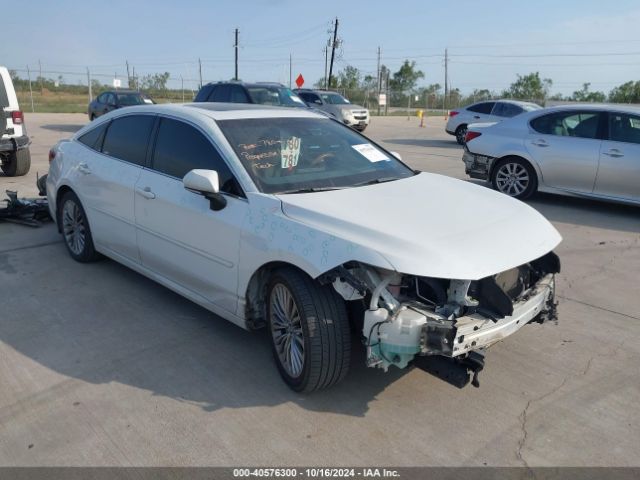 TOYOTA AVALON 2020 4t1dz1fb3lu042077