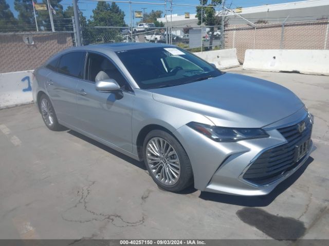 TOYOTA AVALON 2022 4t1dz1fb3nu078225