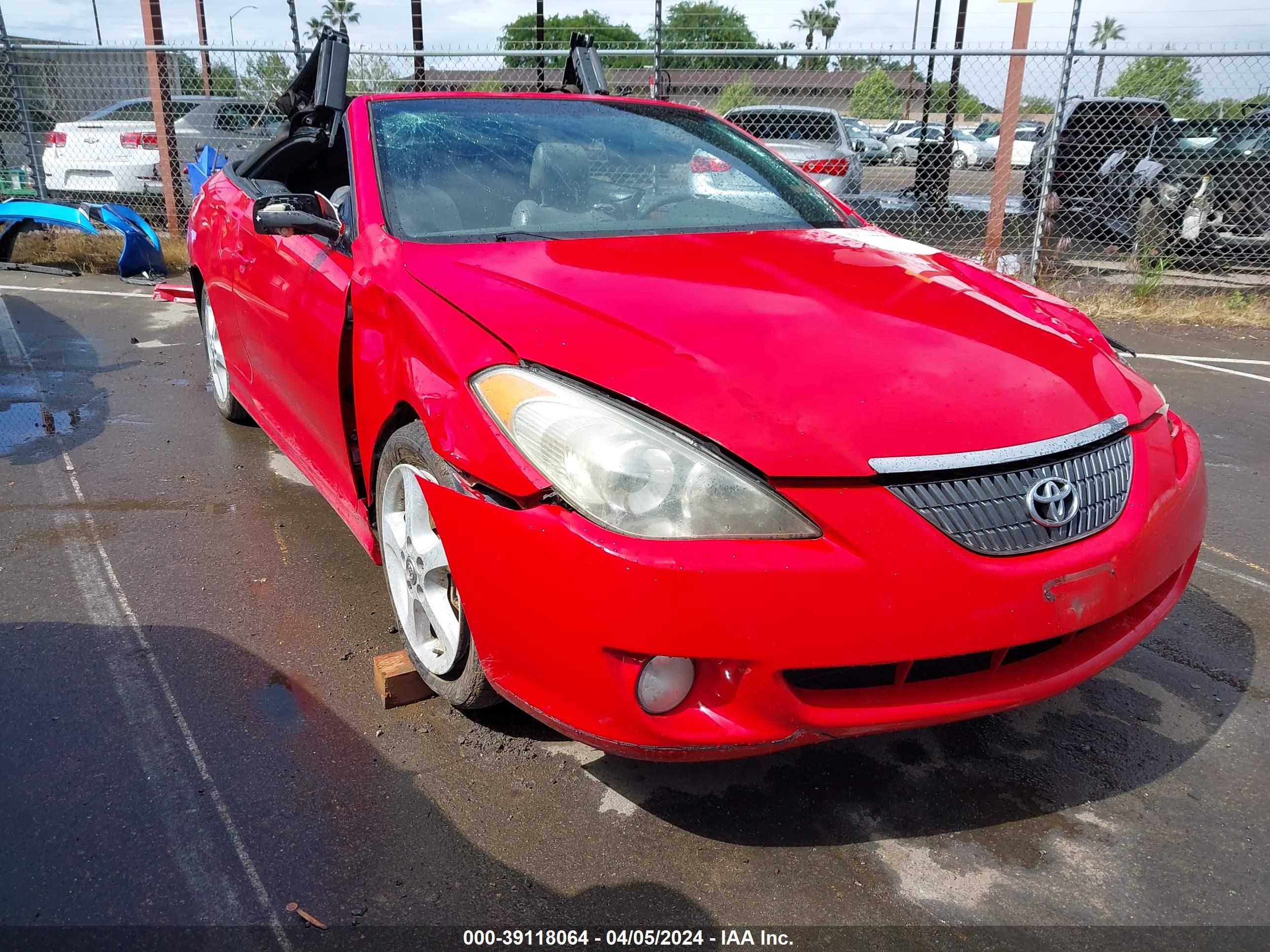 TOYOTA CAMRY SOLARA 2006 4t1fa38p06u102258