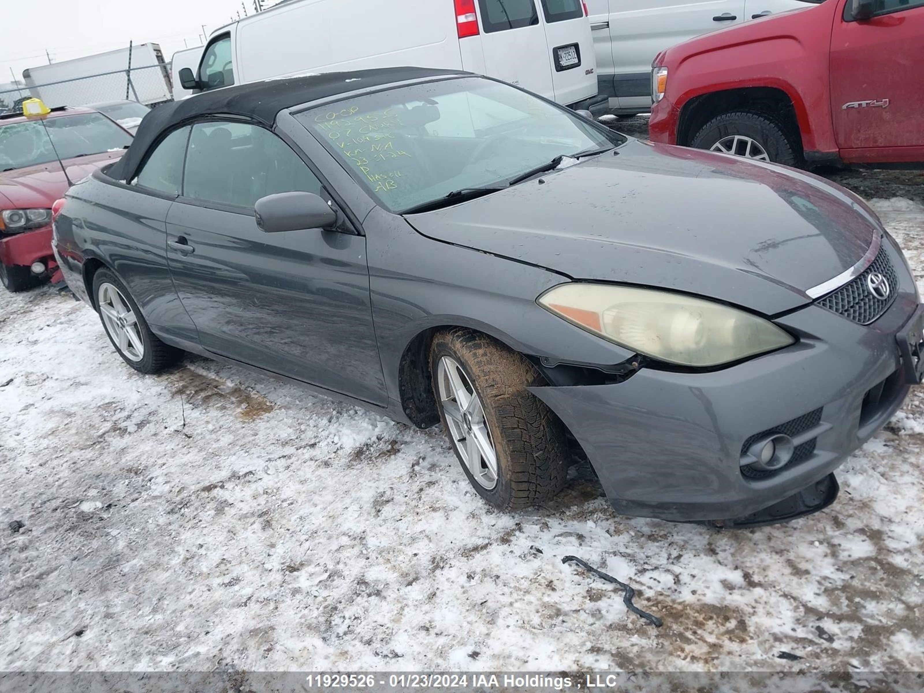 TOYOTA CAMRY SOLARA 2007 4t1fa38p17u109396