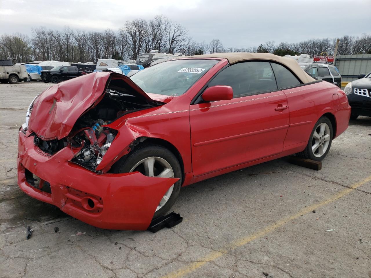 TOYOTA CAMRY SOLARA 2007 4t1fa38p17u114386