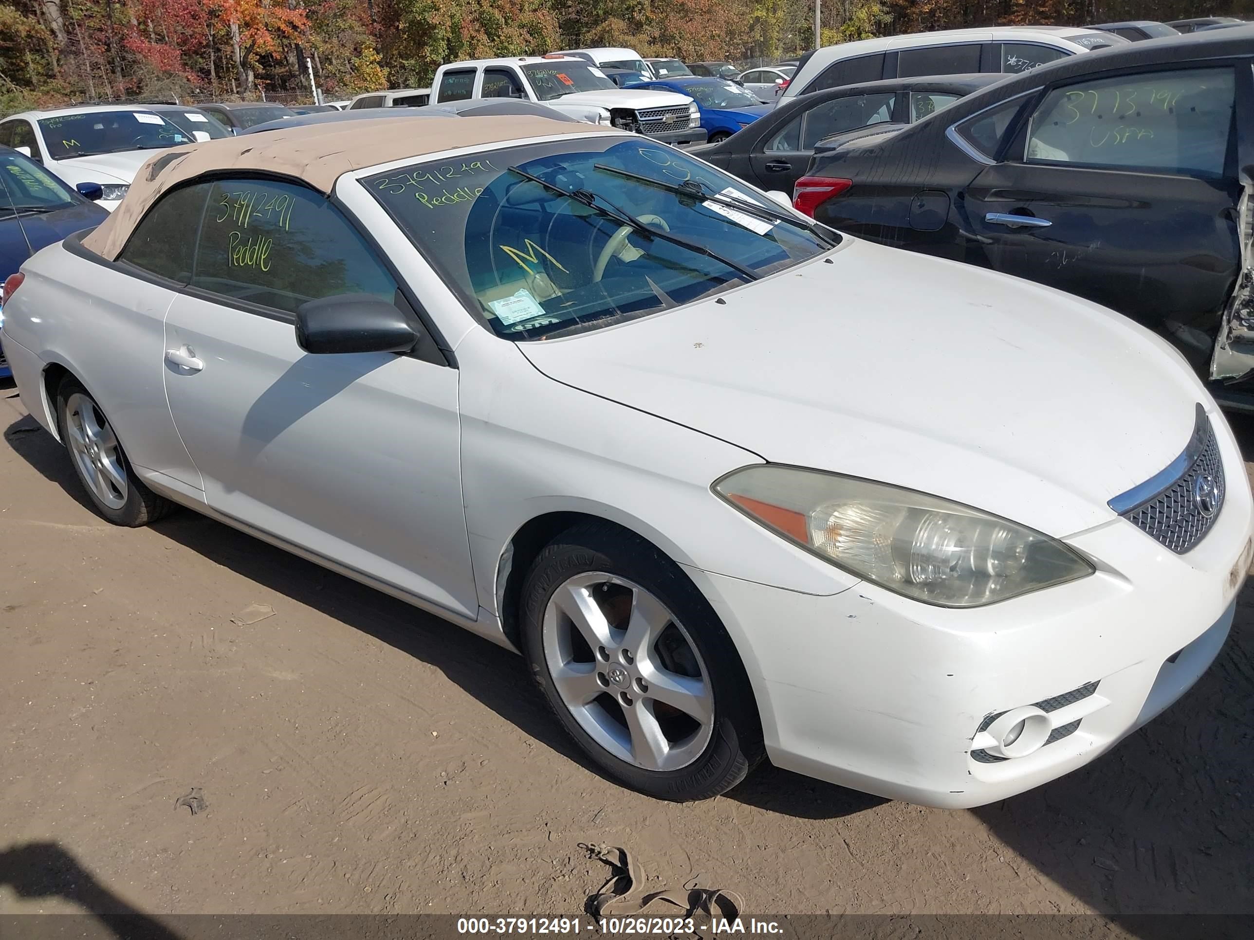 TOYOTA CAMRY SOLARA 2007 4t1fa38p17u126912