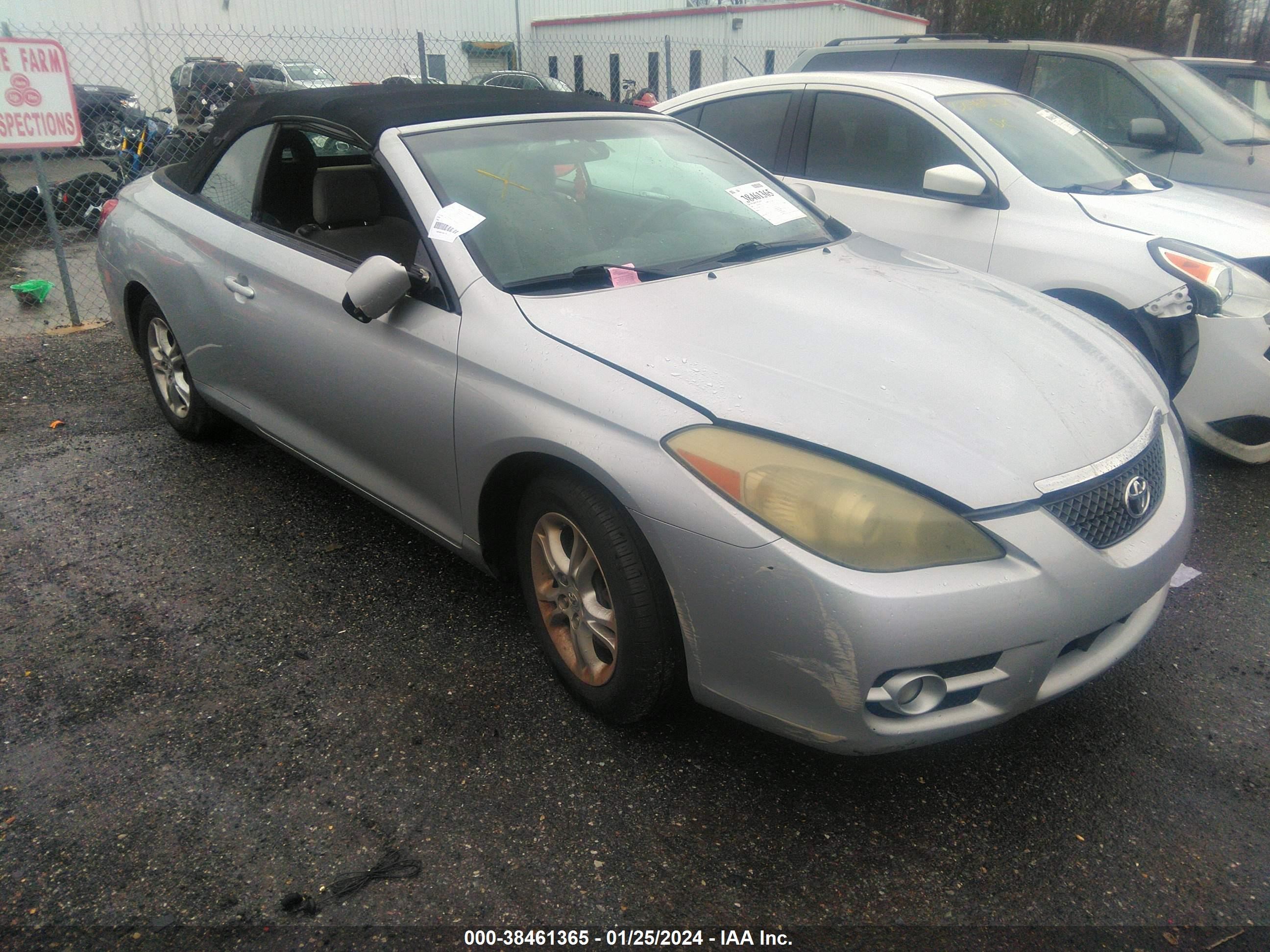 TOYOTA CAMRY SOLARA 2007 4t1fa38p17u128336