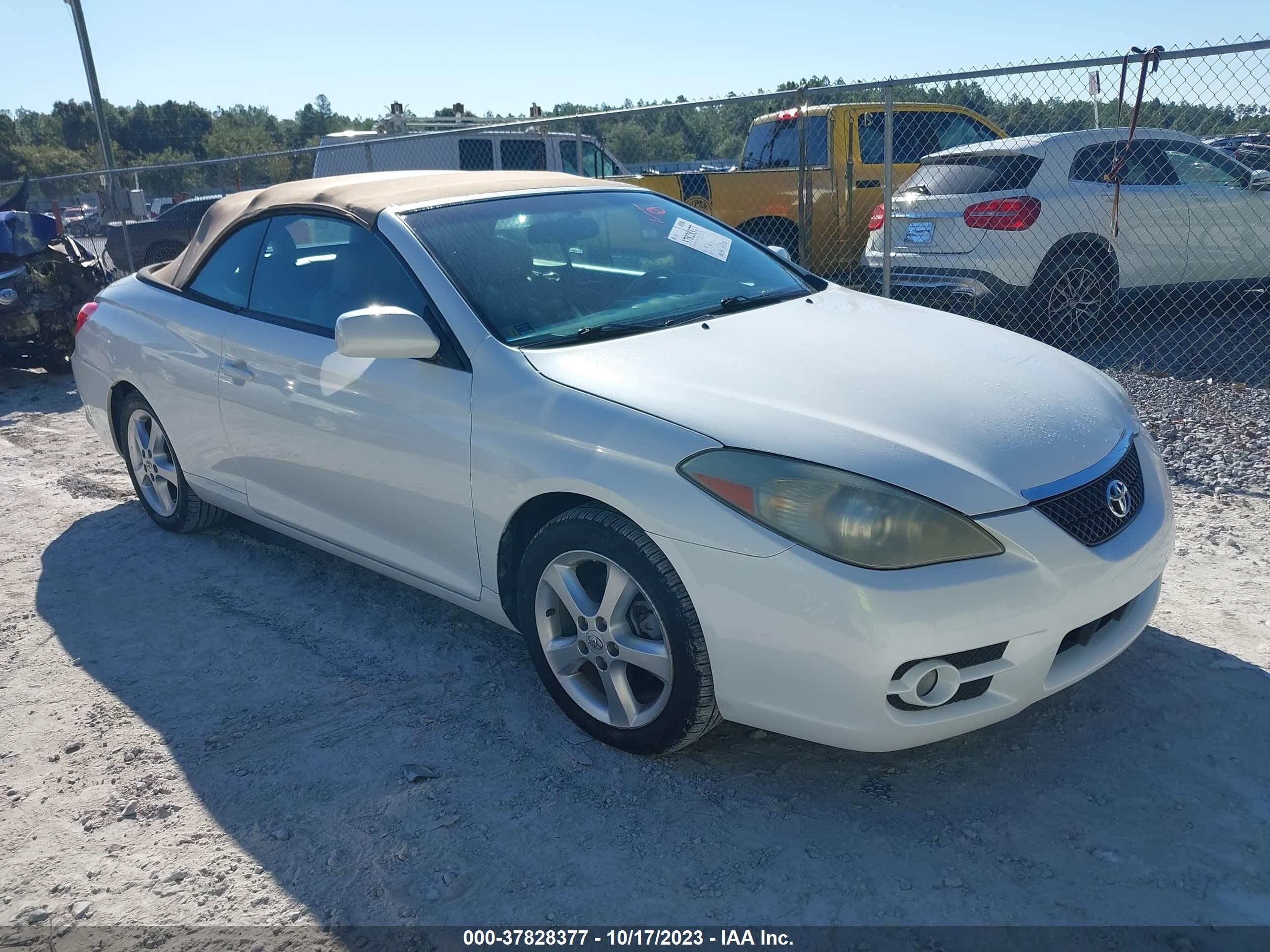 TOYOTA CAMRY SOLARA 2007 4t1fa38p17u134069