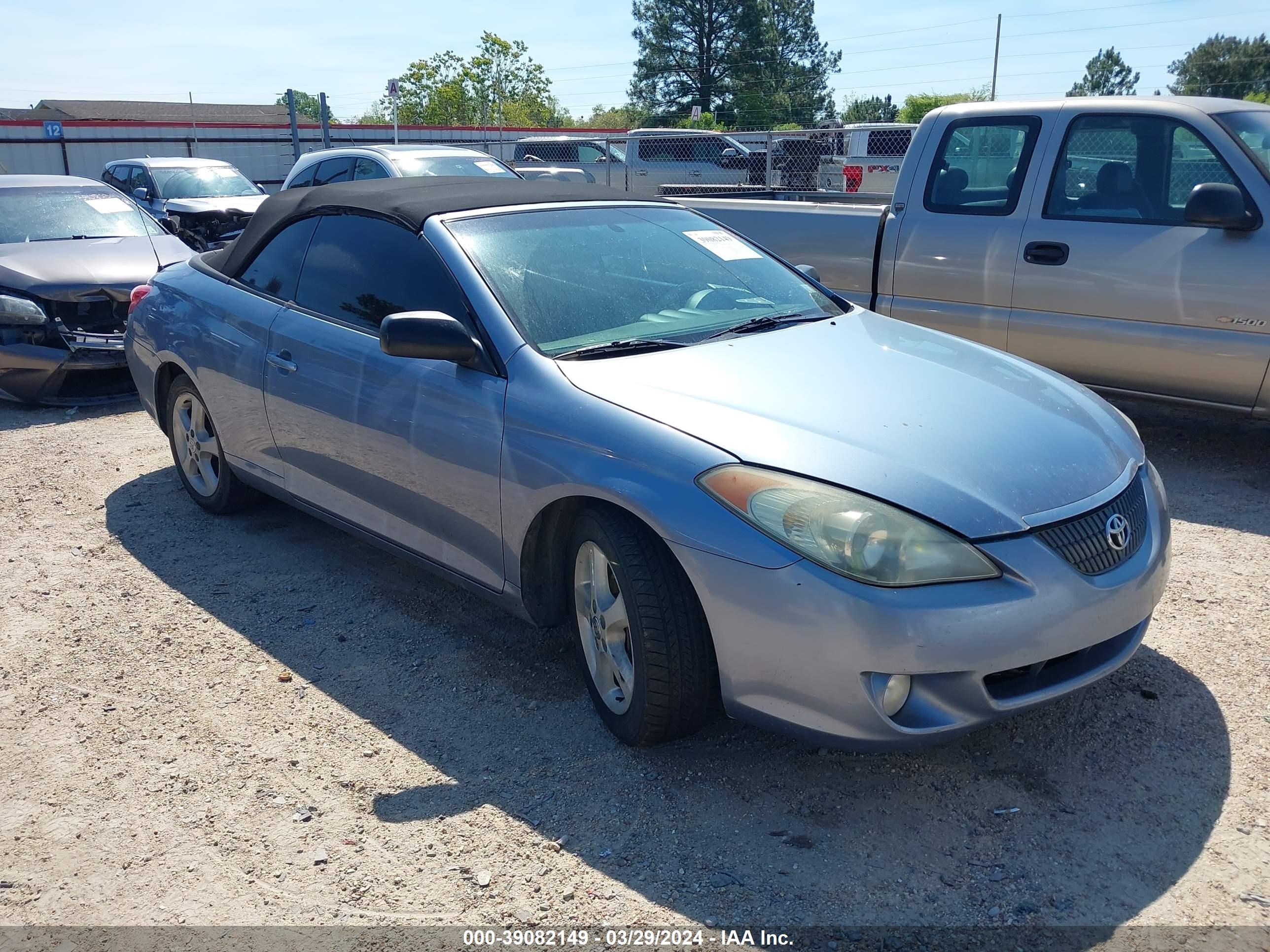 TOYOTA CAMRY SOLARA 2005 4t1fa38p25u064014