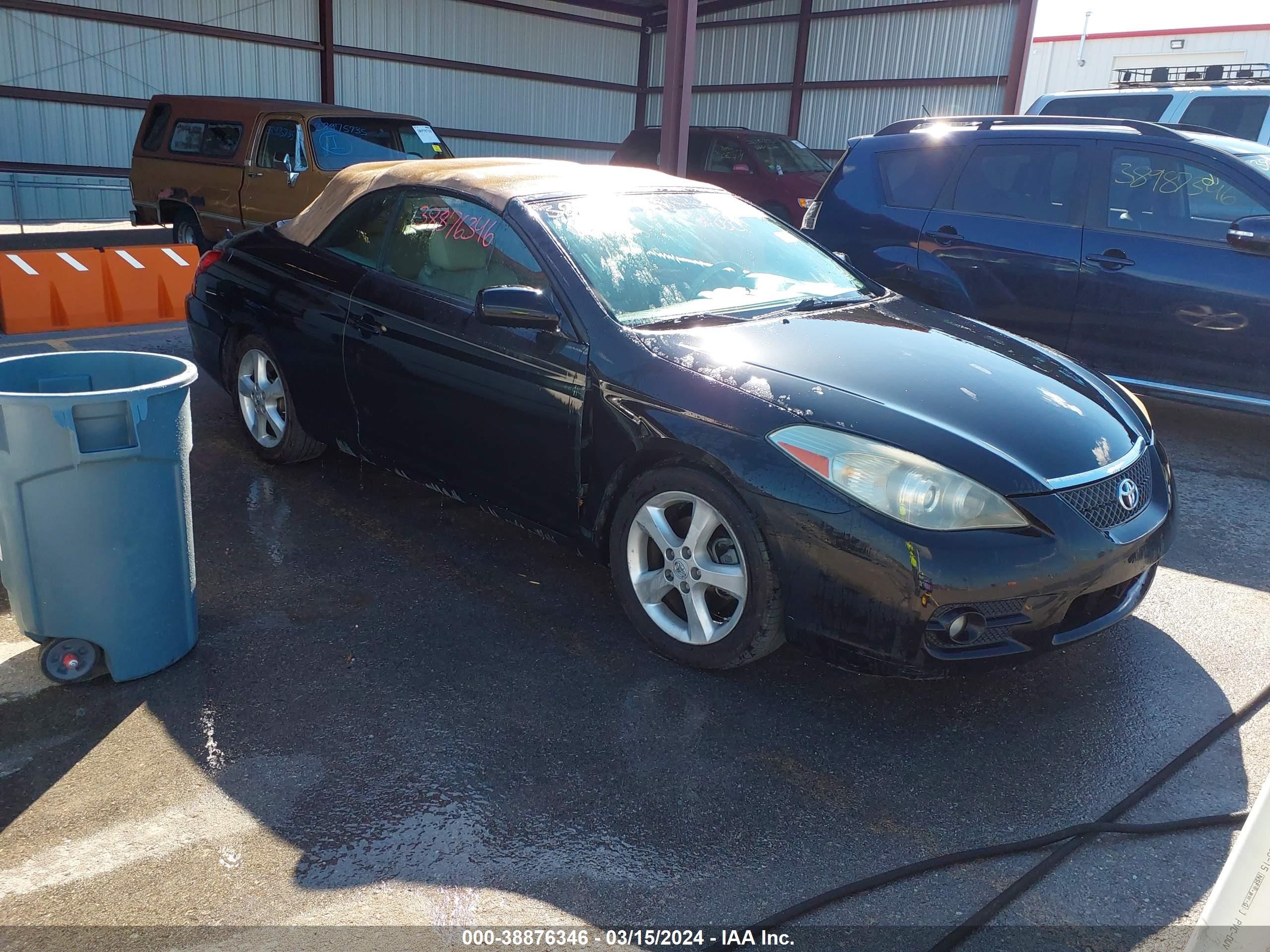 TOYOTA CAMRY SOLARA 2007 4t1fa38p27u118592