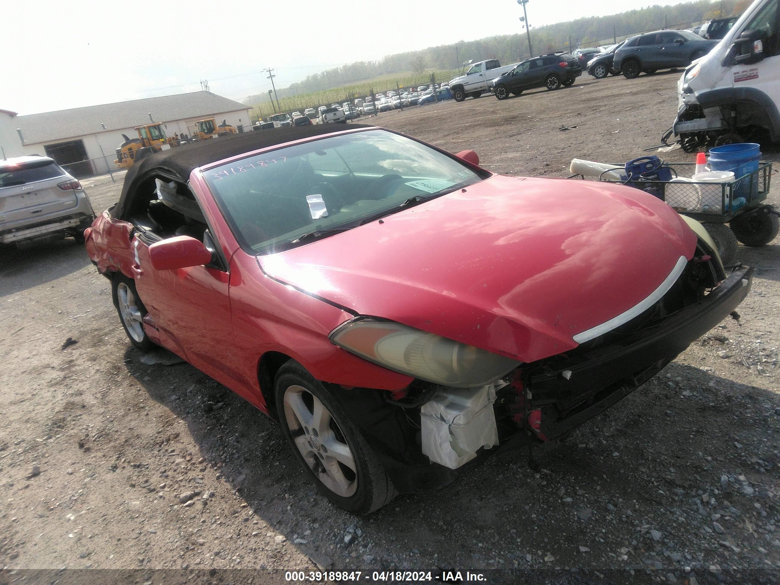 TOYOTA CAMRY SOLARA 2004 4t1fa38p34u034308