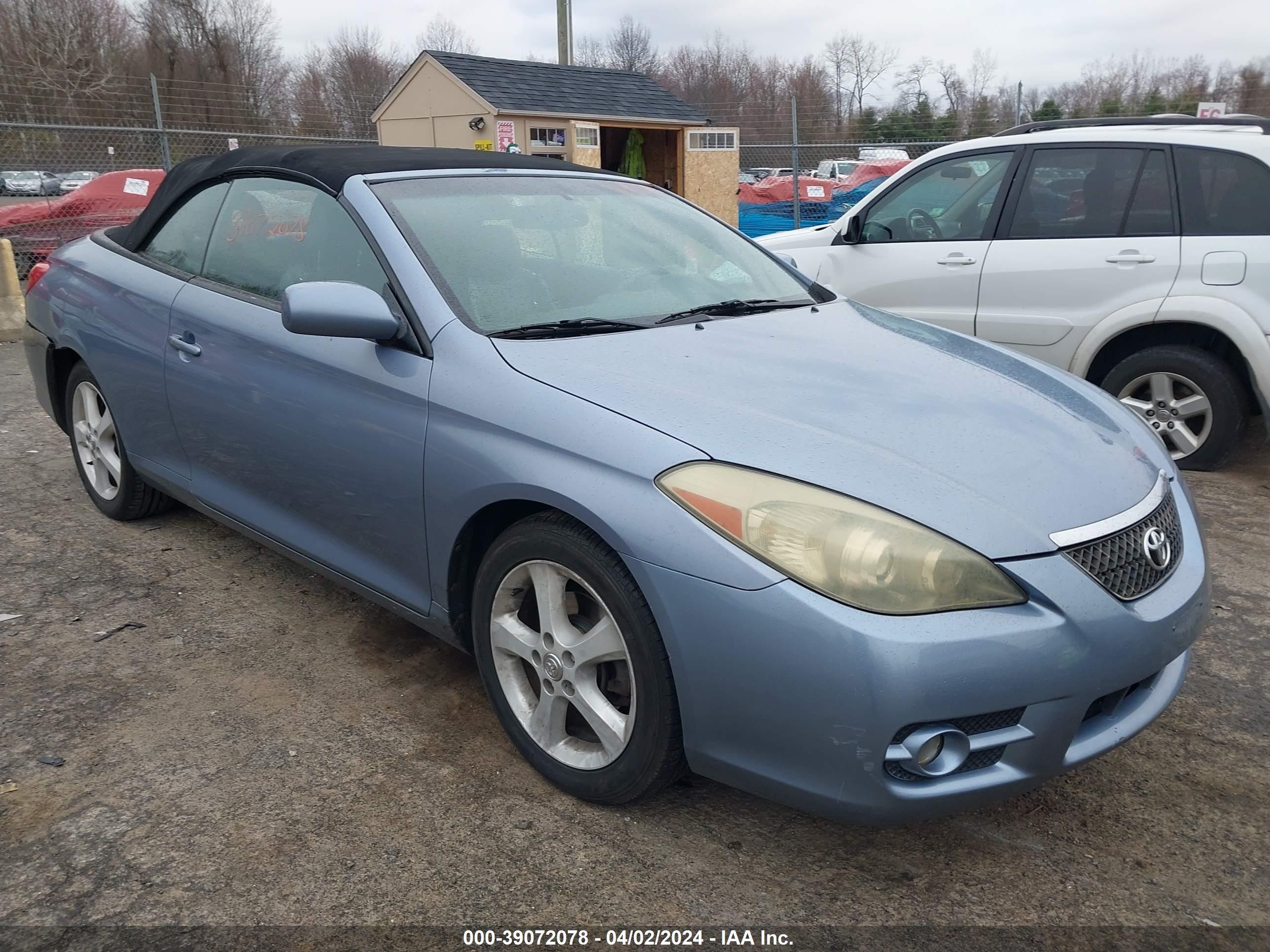 TOYOTA CAMRY SOLARA 2007 4t1fa38p37u110372