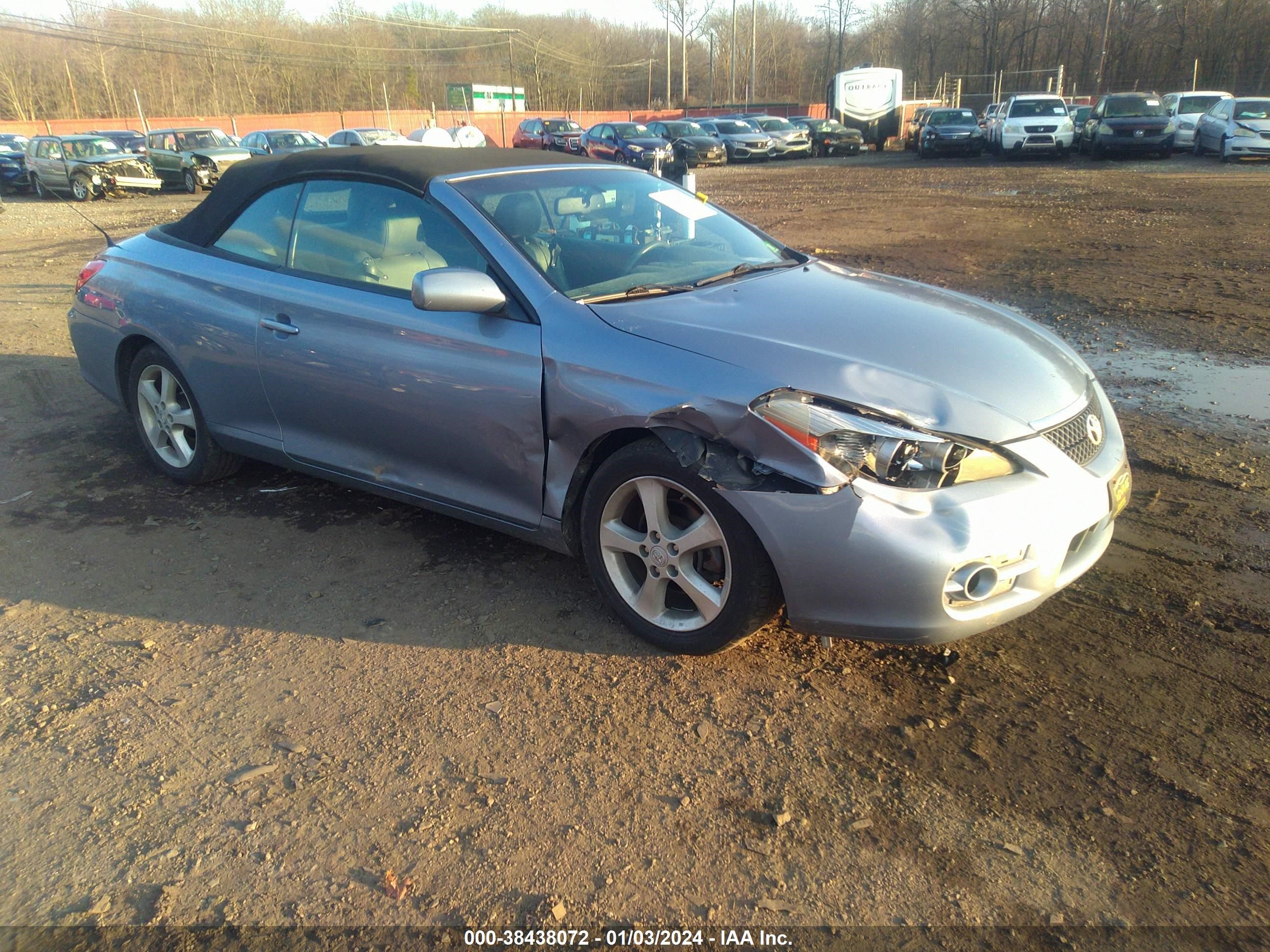 TOYOTA CAMRY SOLARA 2007 4t1fa38p37u124532