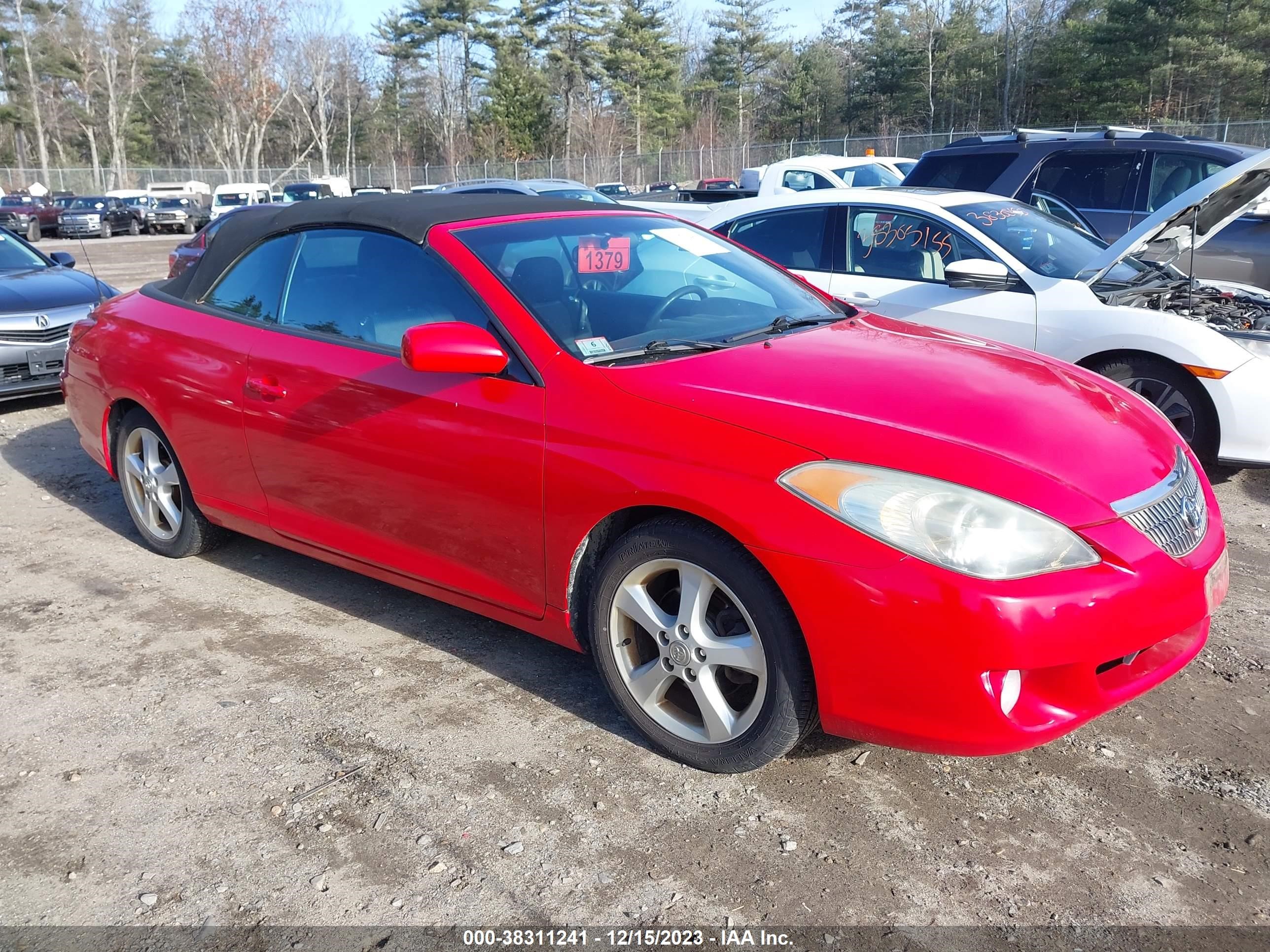 TOYOTA CAMRY SOLARA 2006 4t1fa38p46u100447