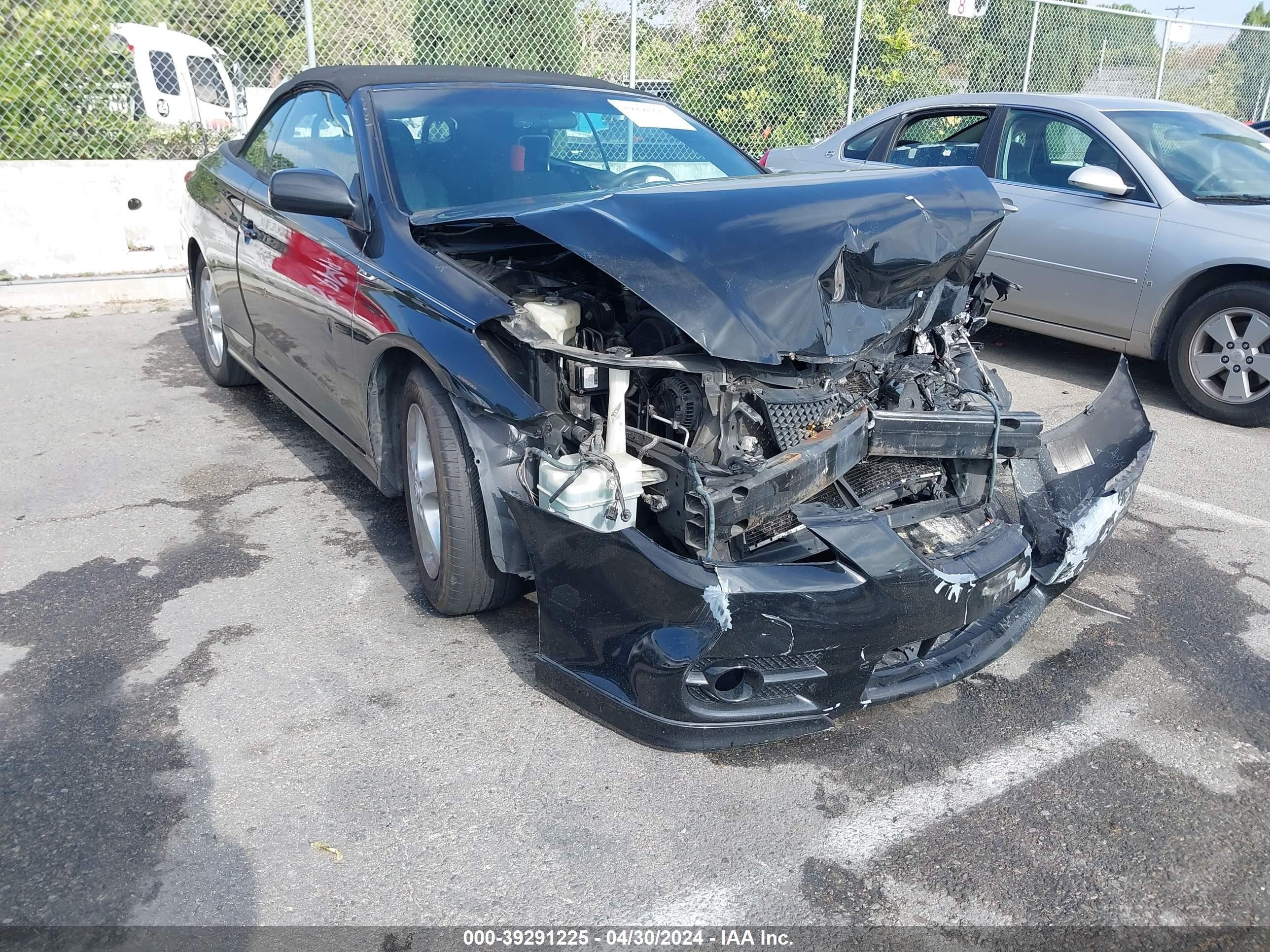 TOYOTA CAMRY SOLARA 2007 4t1fa38p47u110283