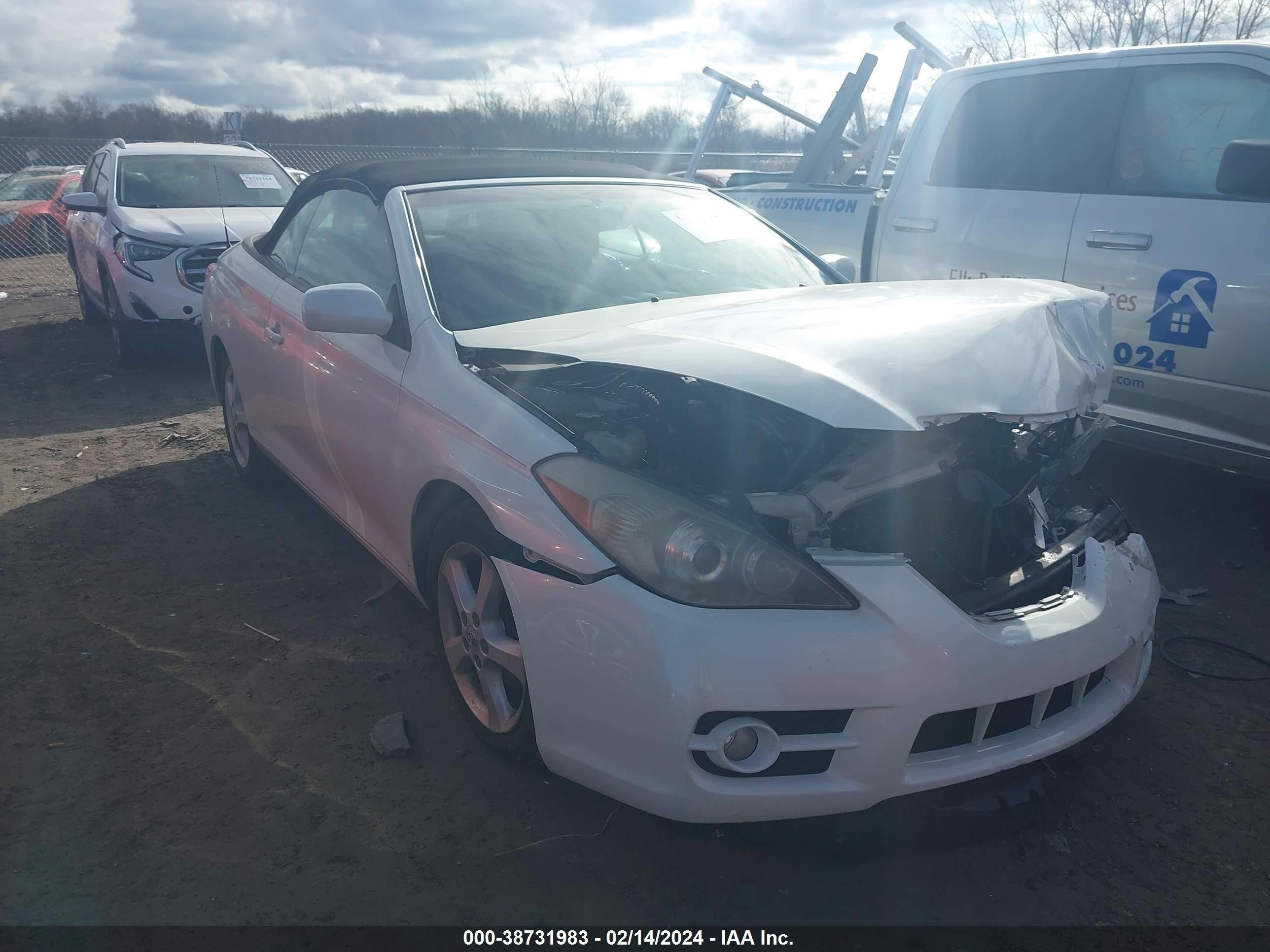 TOYOTA CAMRY SOLARA 2007 4t1fa38p47u120540