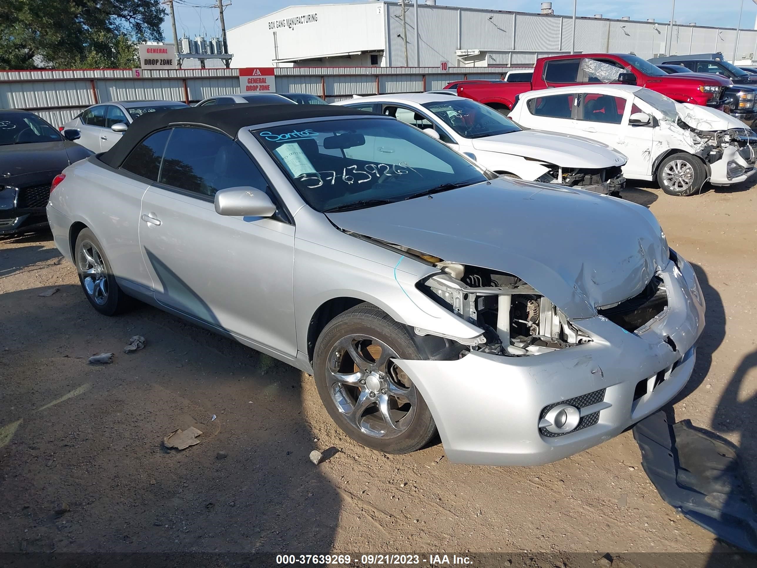 TOYOTA CAMRY SOLARA 2008 4t1fa38p48u147576